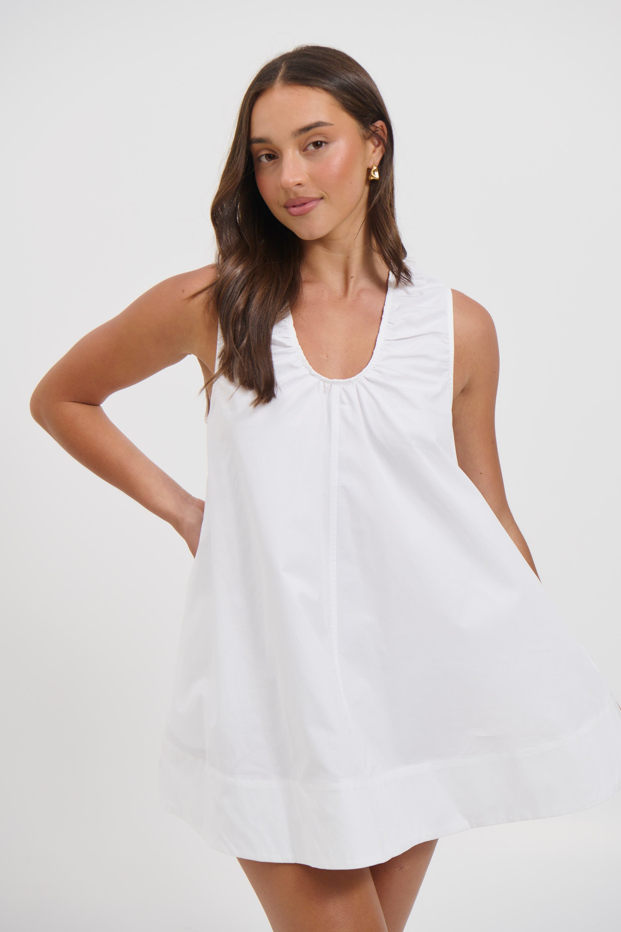 Sydney Mini Dress White