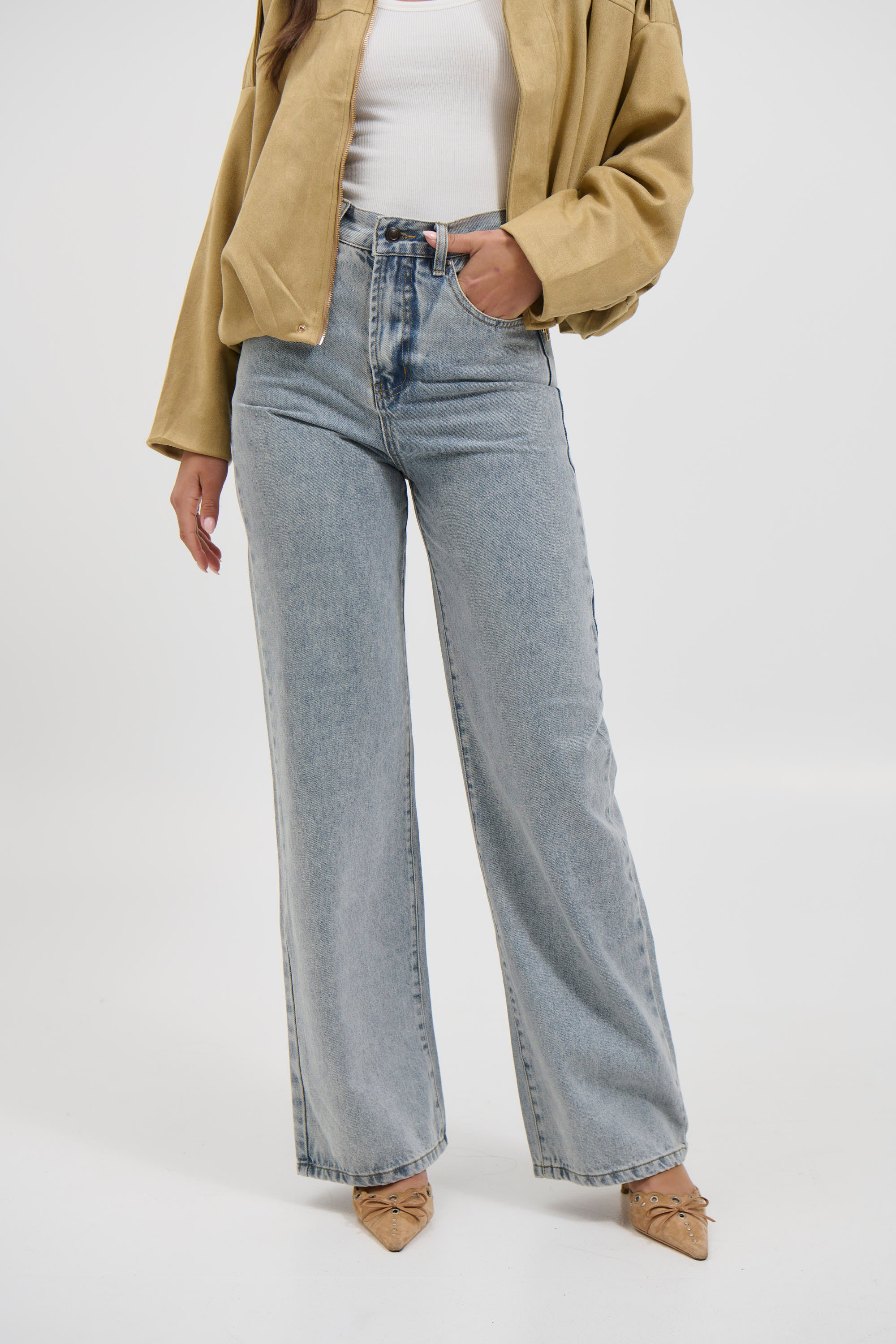 Albie Jean Vintage Blue