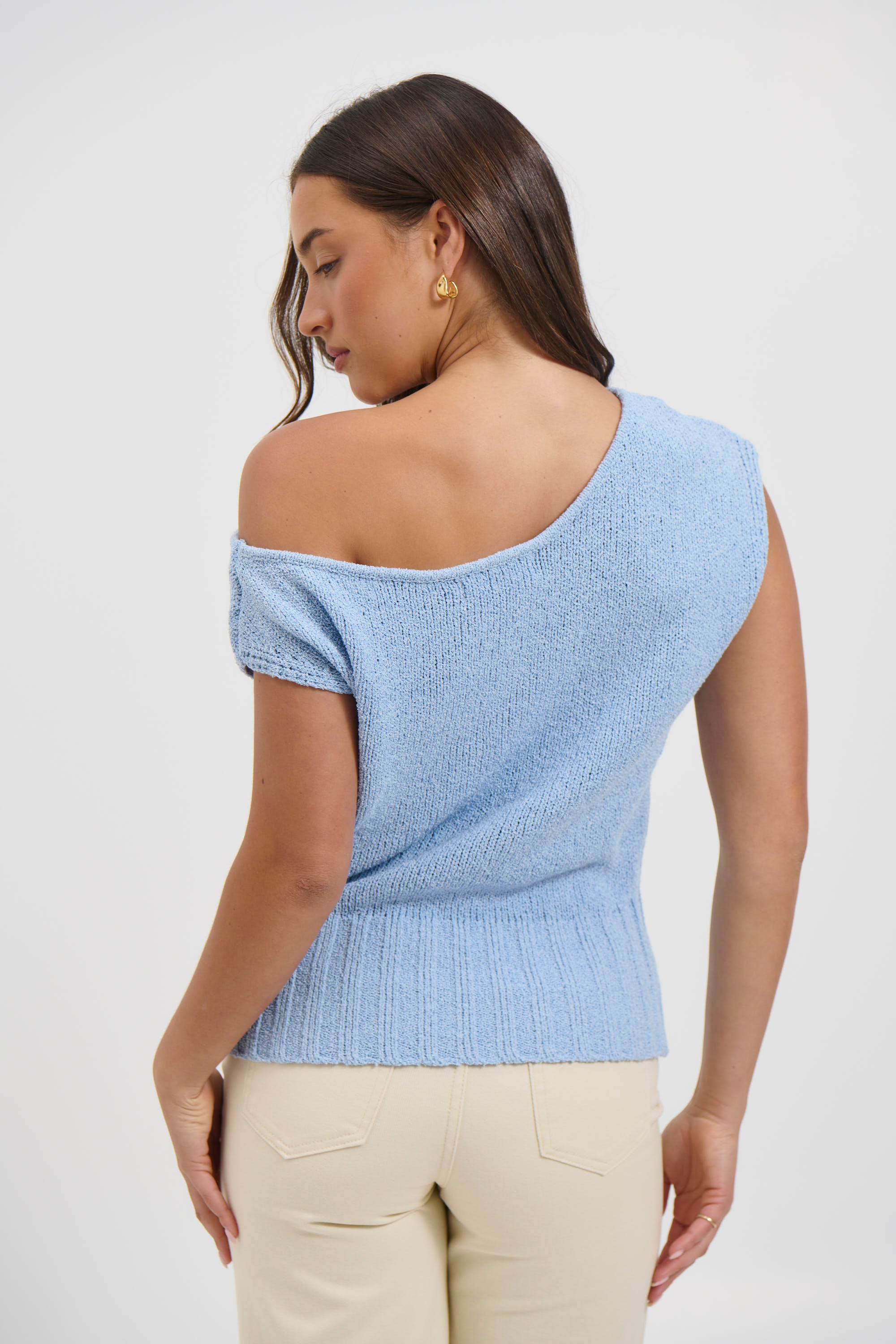 Rahlee Knit Top Sky