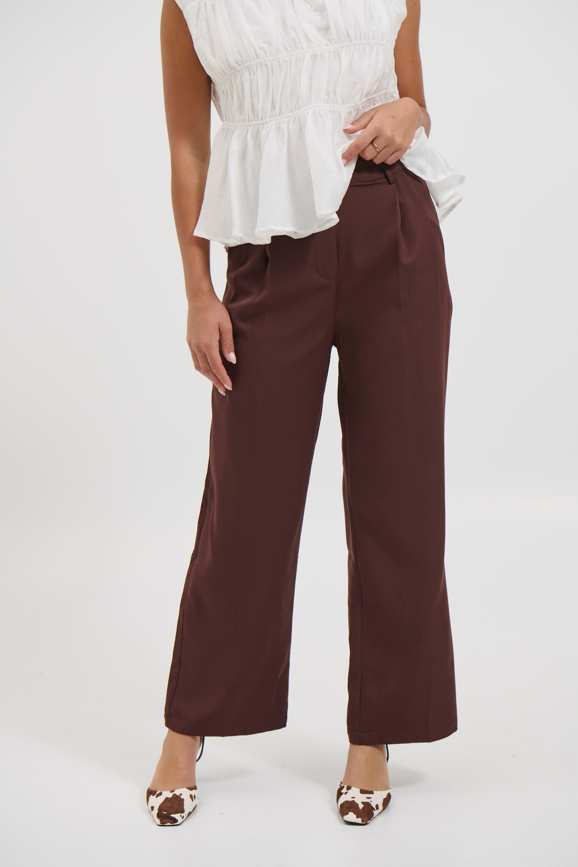 Ryla Pant Chocolate