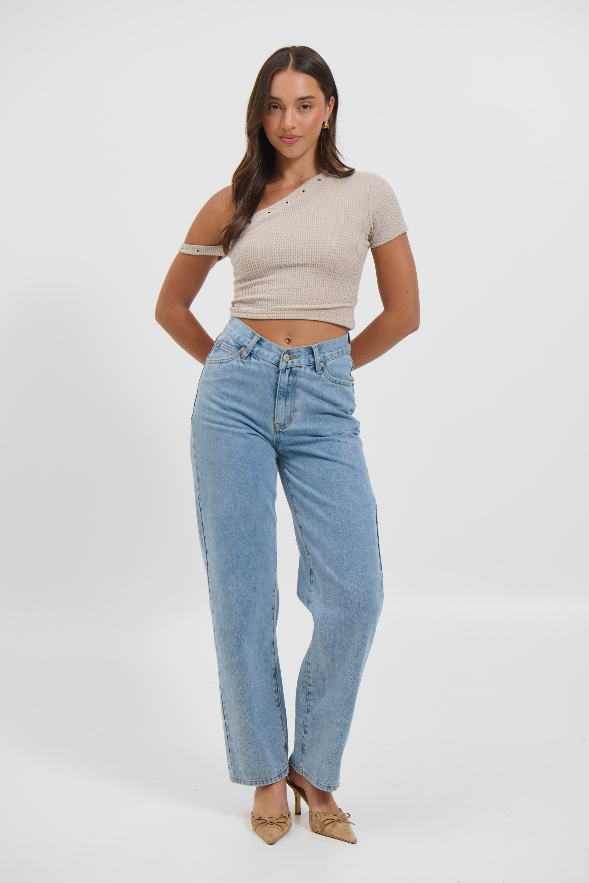 Alice Top Pebble