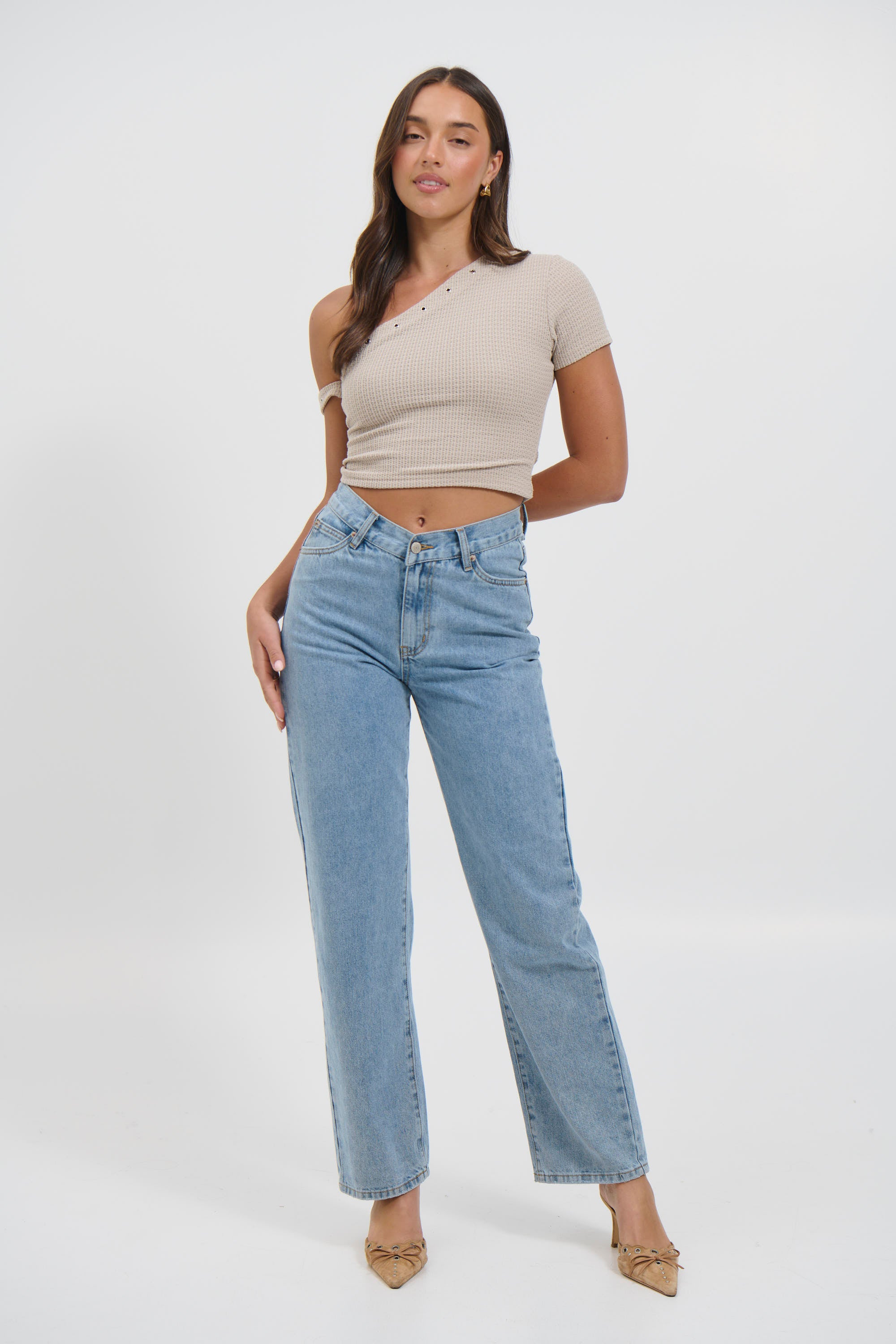 Alice Top Pebble