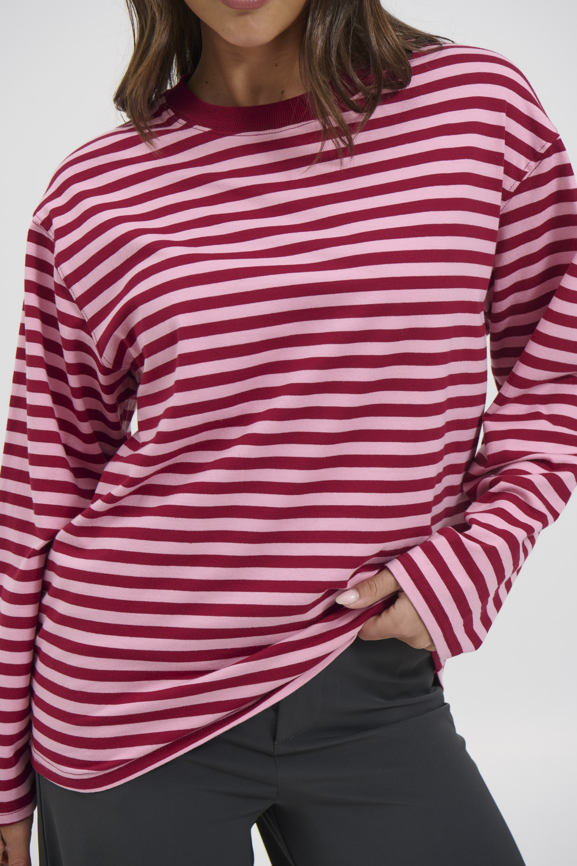 Madi Long Sleeve Strawberry