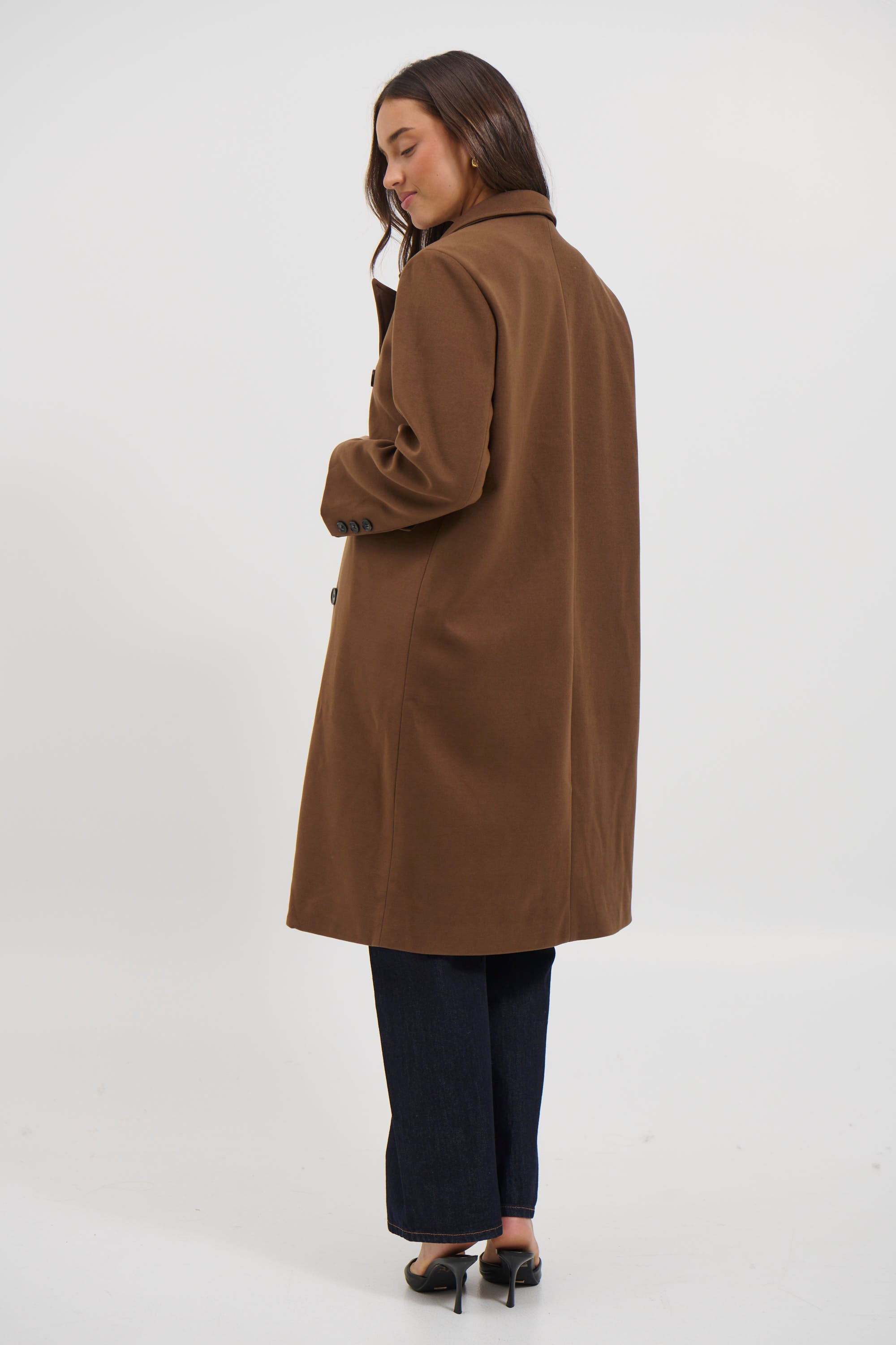 Valencia Coat Chocolate