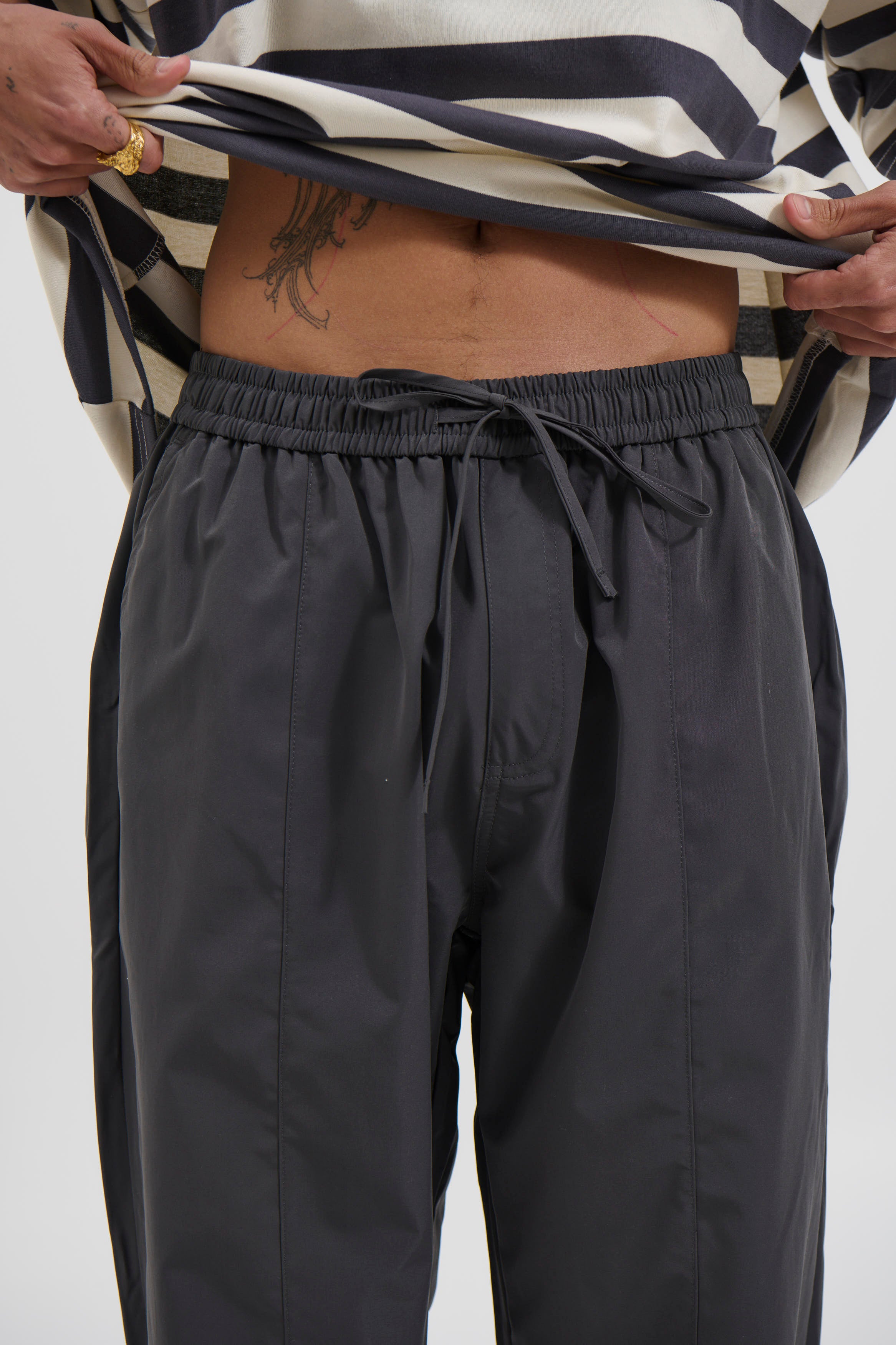 Luke Baggy Pant Slate