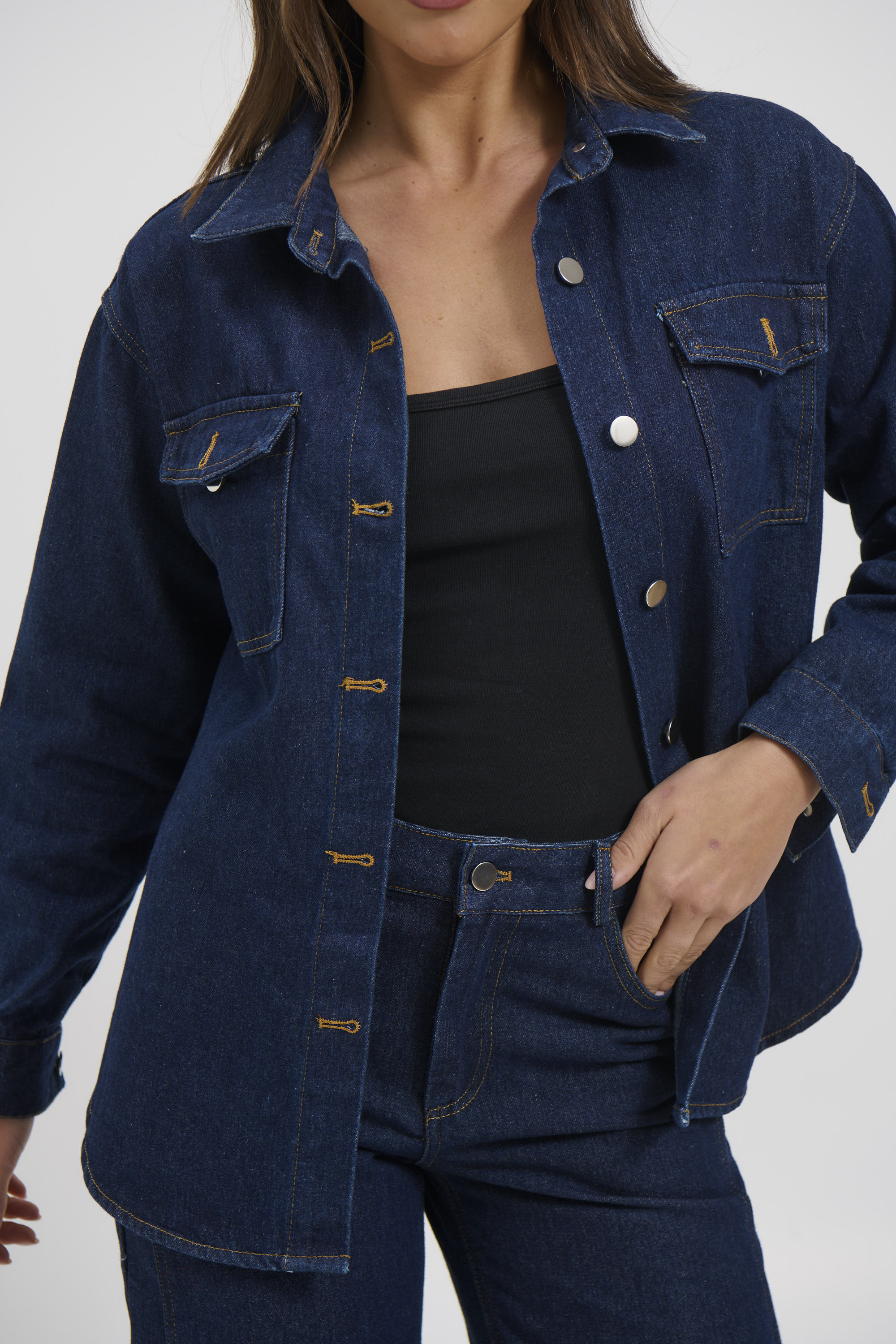 Lucinda Denim Shirt Indigo