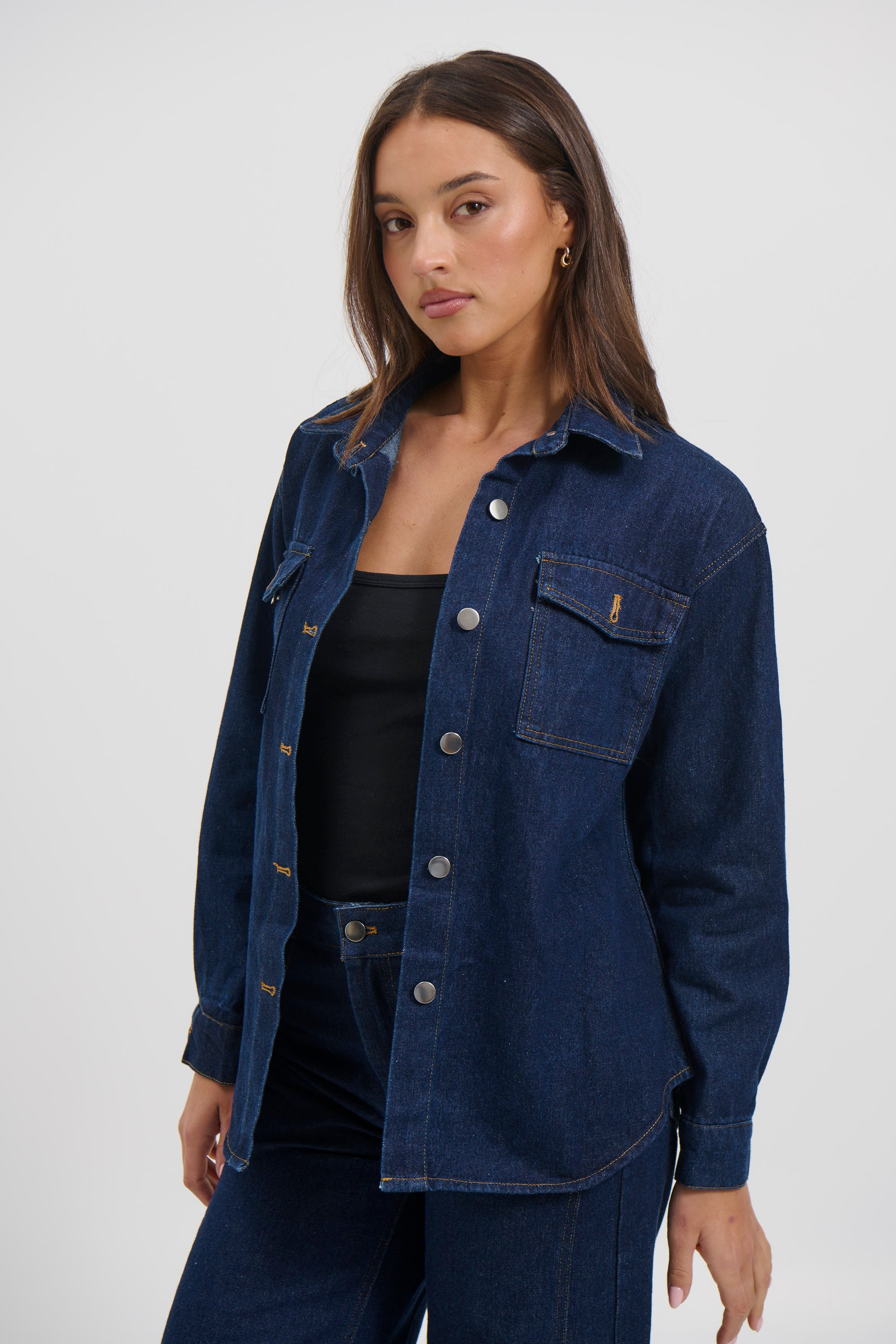Lucinda Denim Shirt Indigo