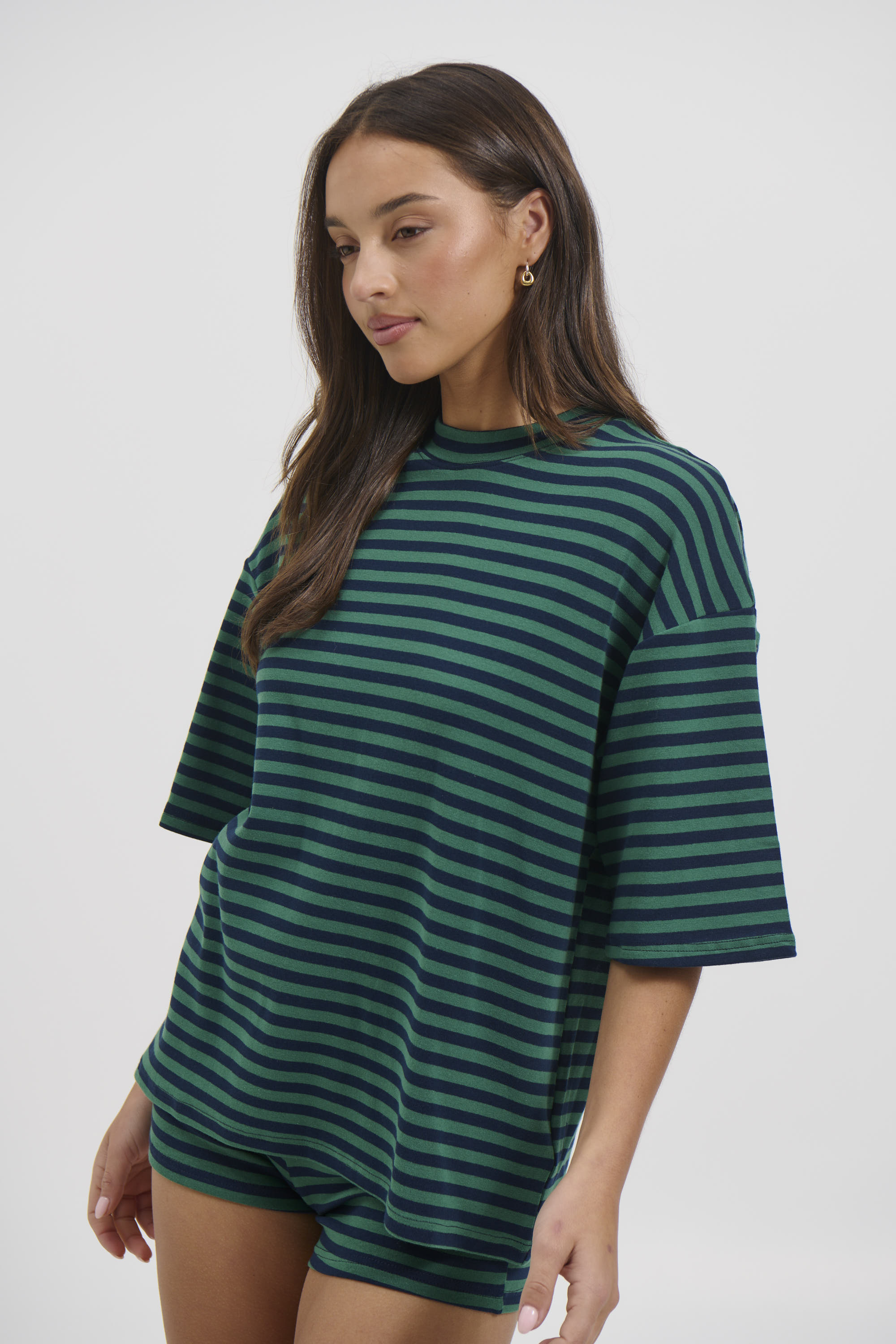 Charlene Oversized Tee Teal