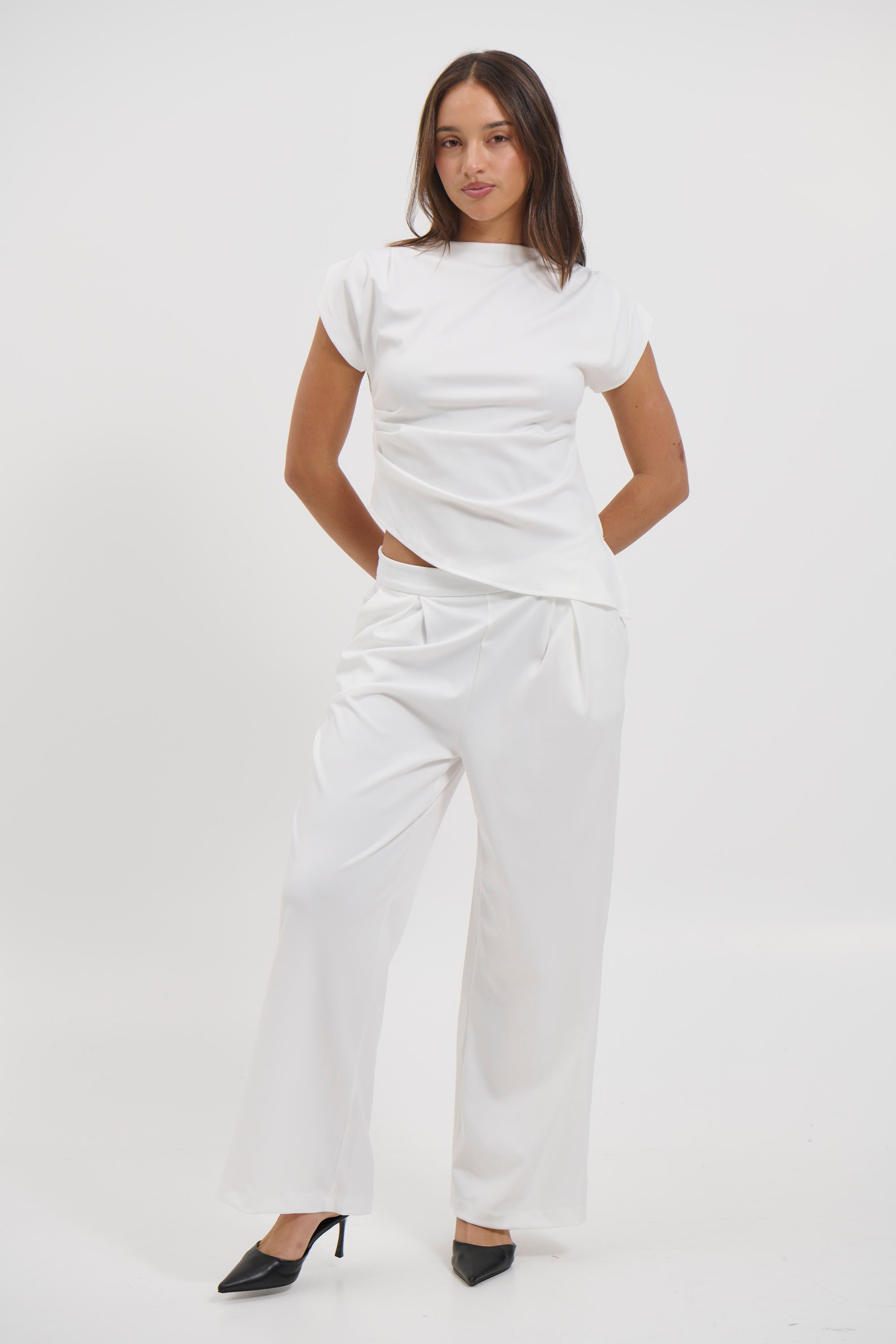 Sara Top White