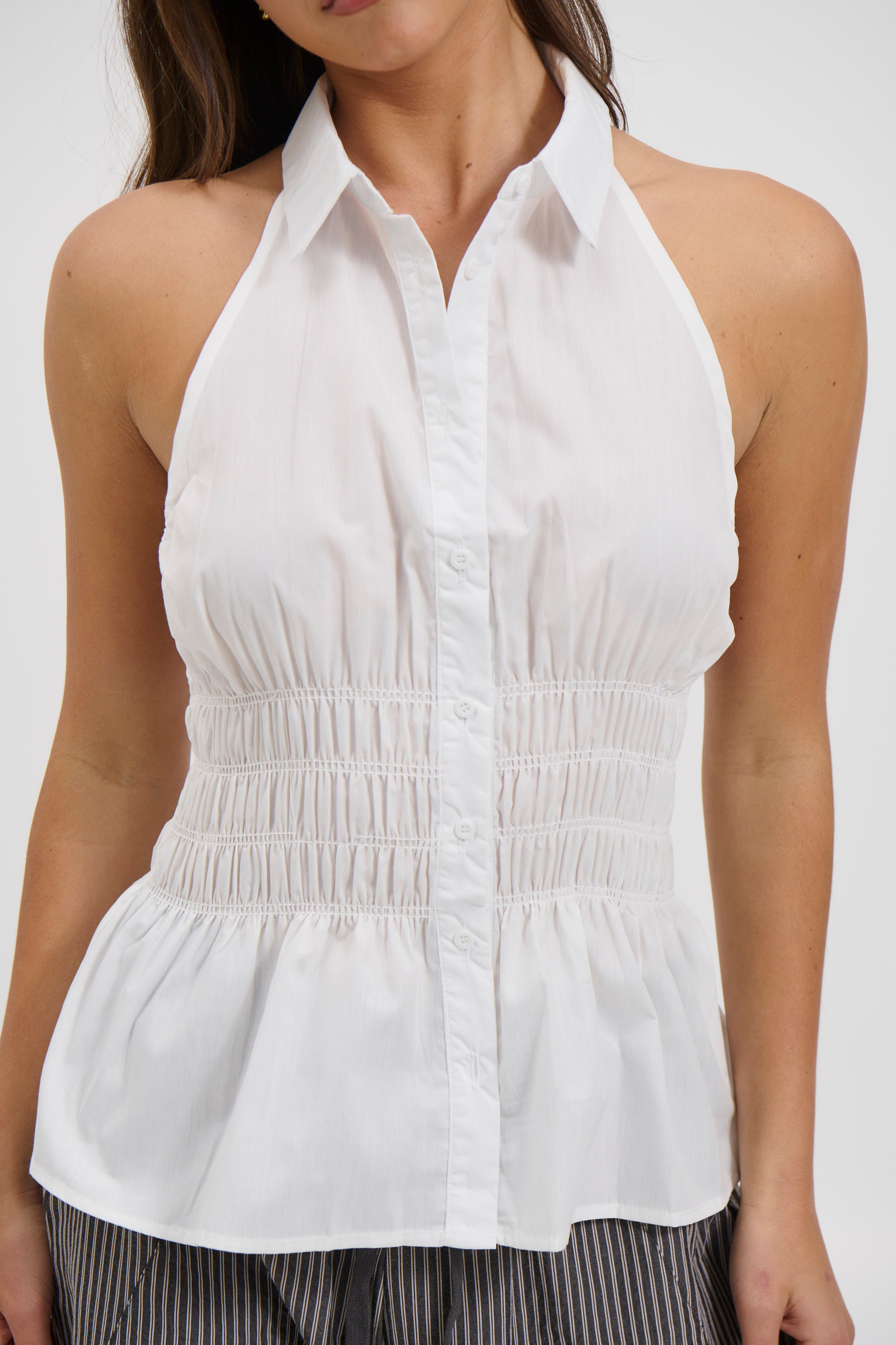 Kristal Top White