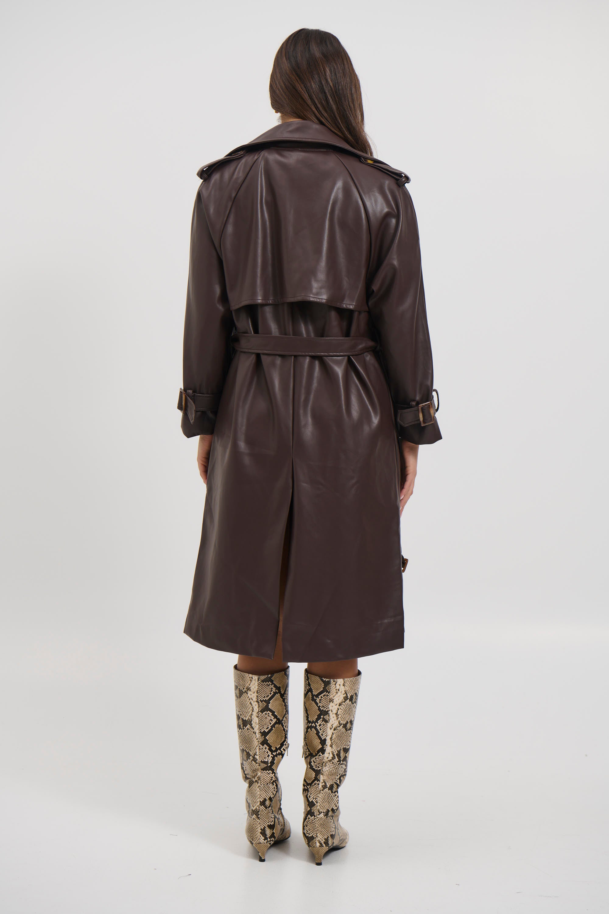 Shivon Trench Chocolate