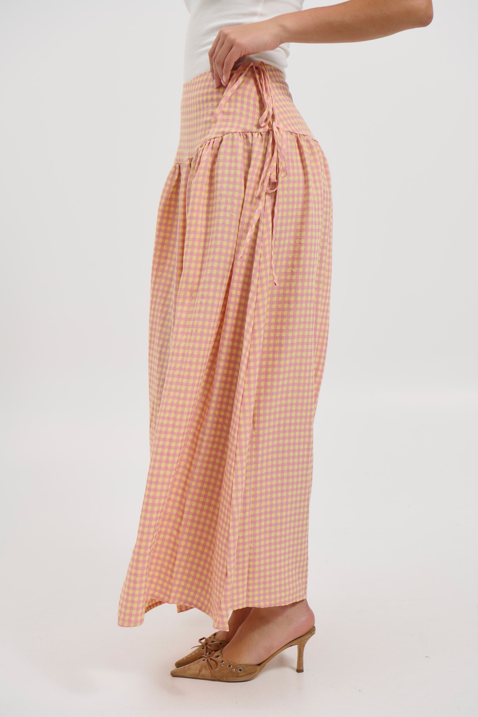 Rylan Maxi Skirt Orange