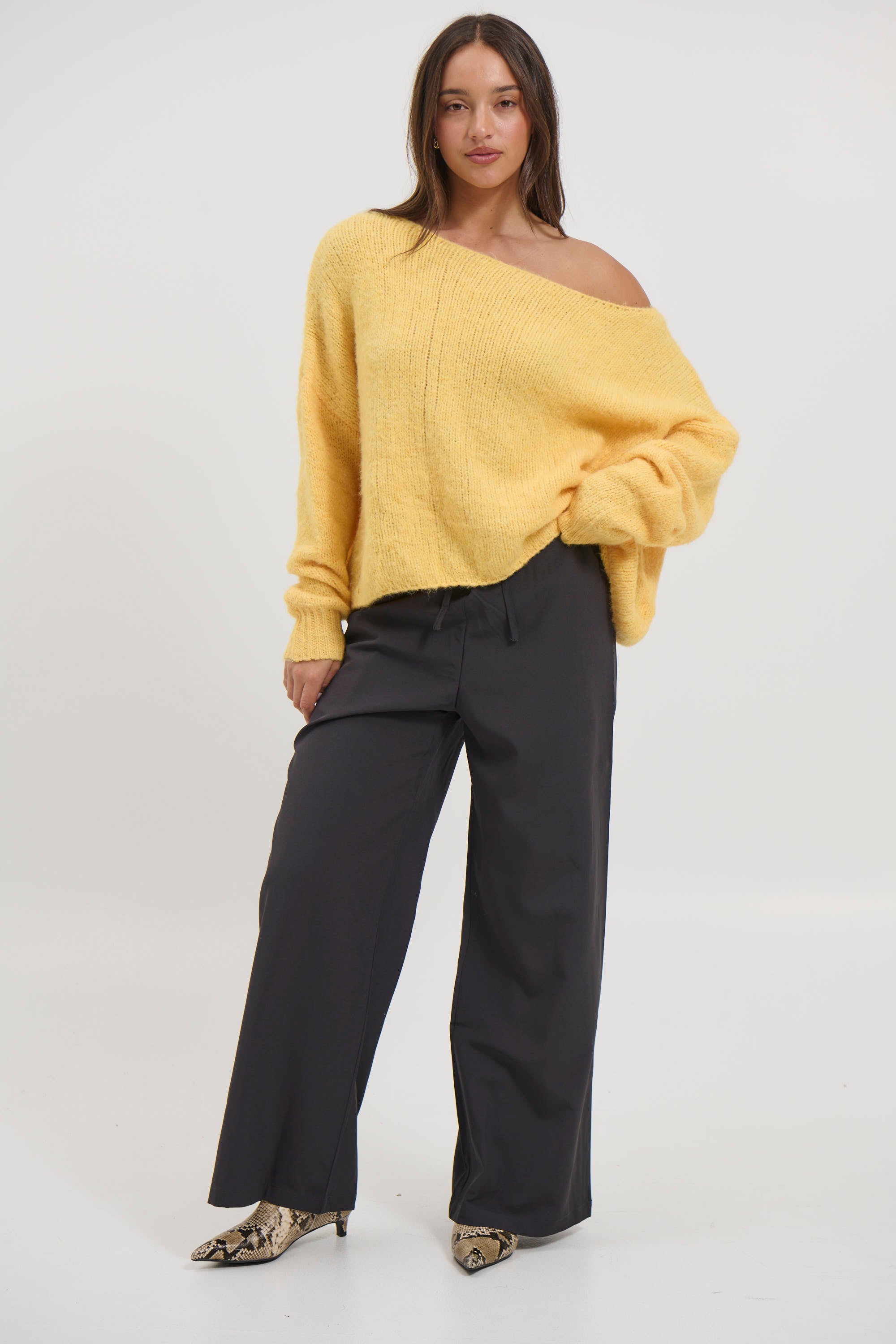 Louise Knit Lemon