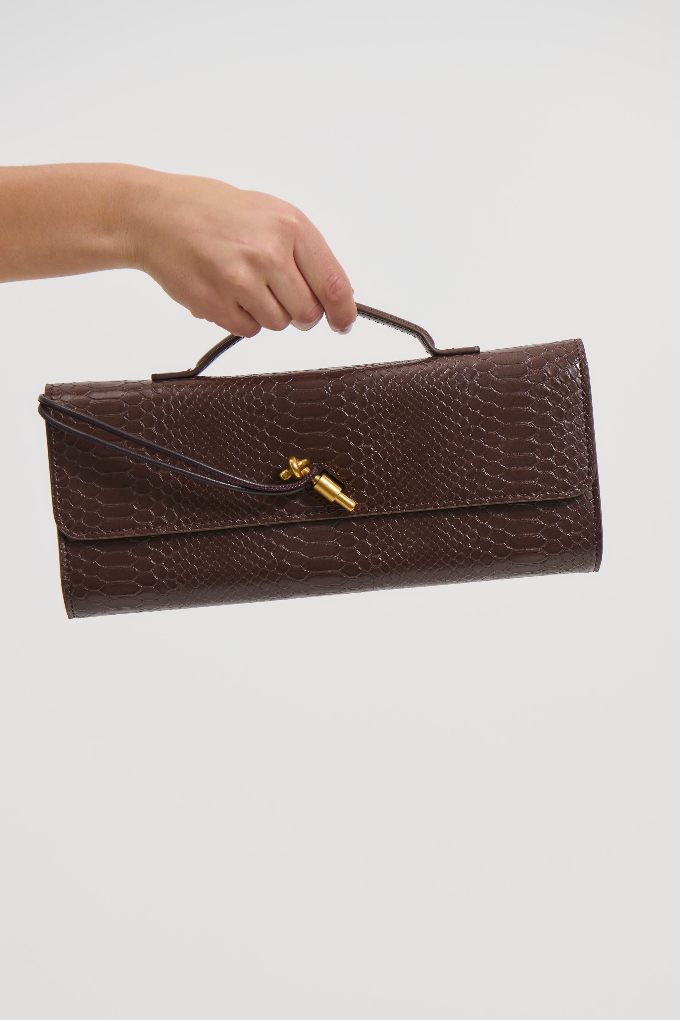 Lover Clutch Brown