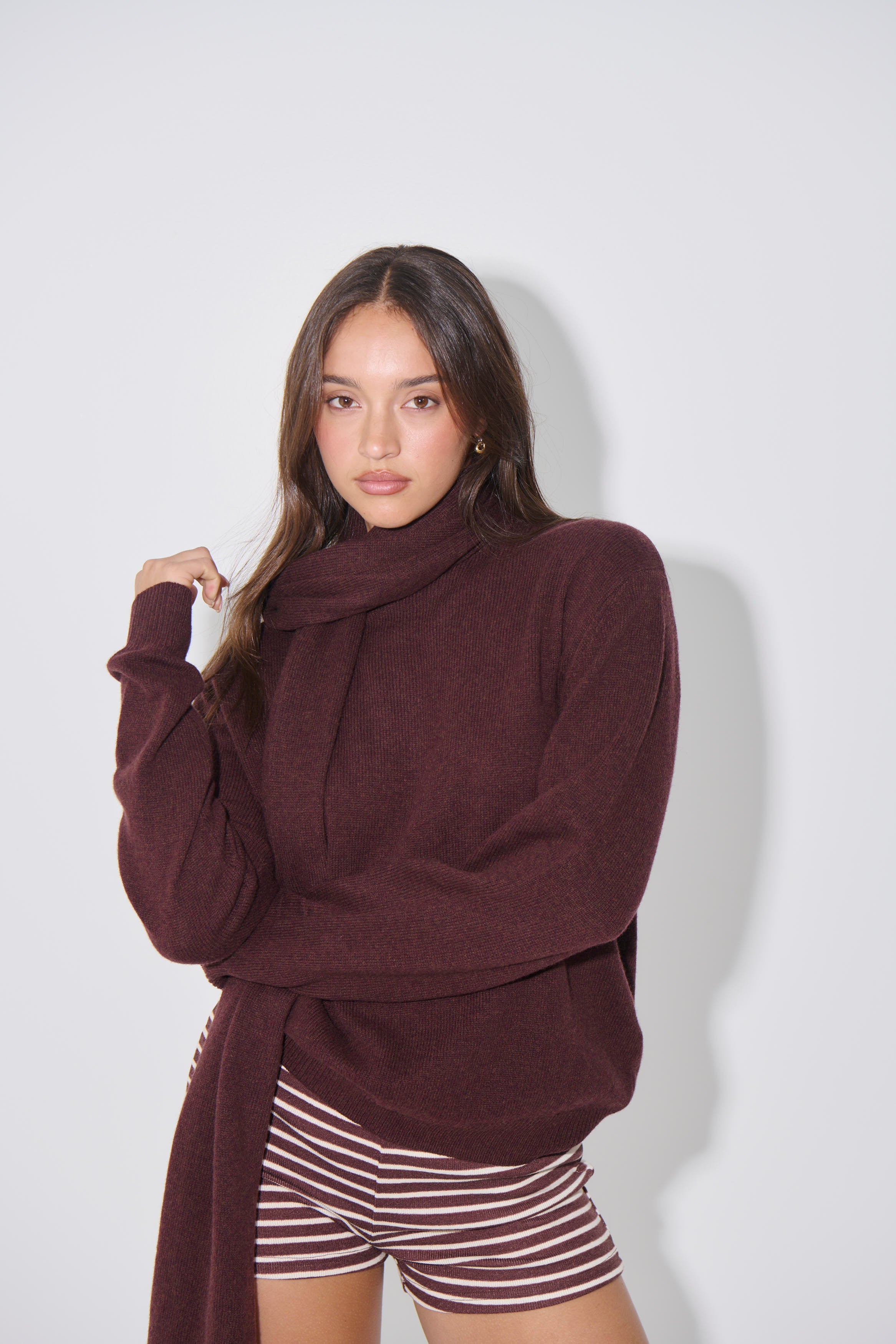 Soba Scarf Plum
