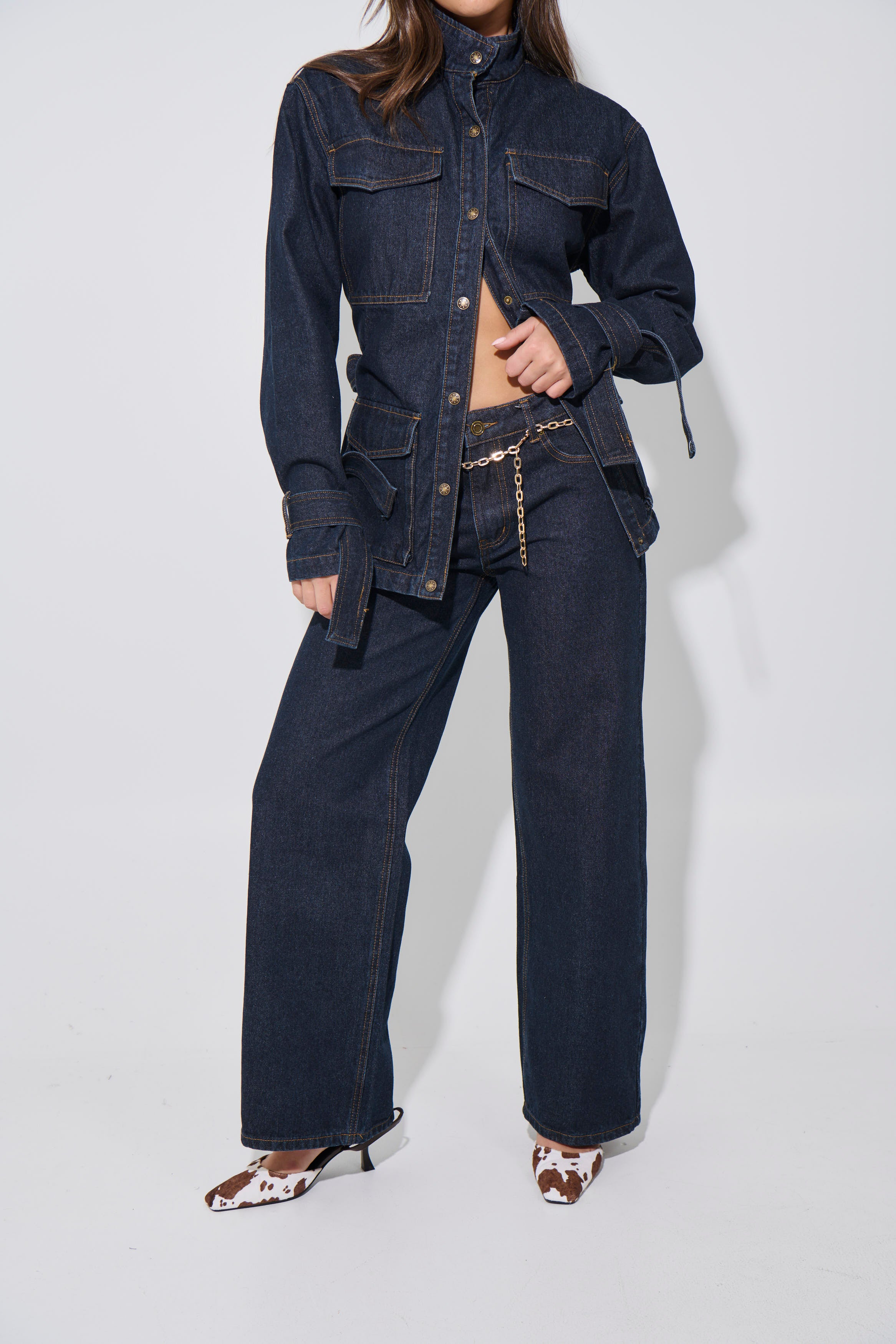 Rising Jean Indigo