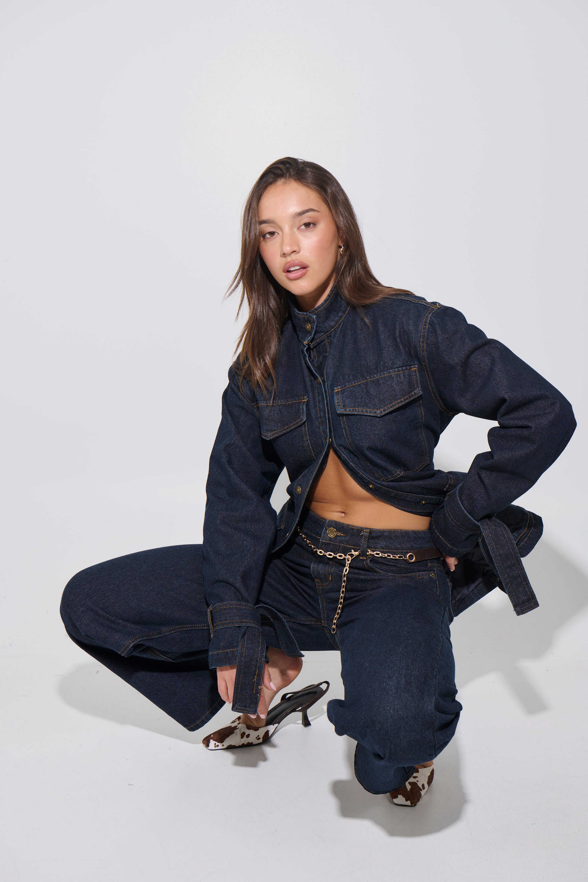 Rising Jean Indigo