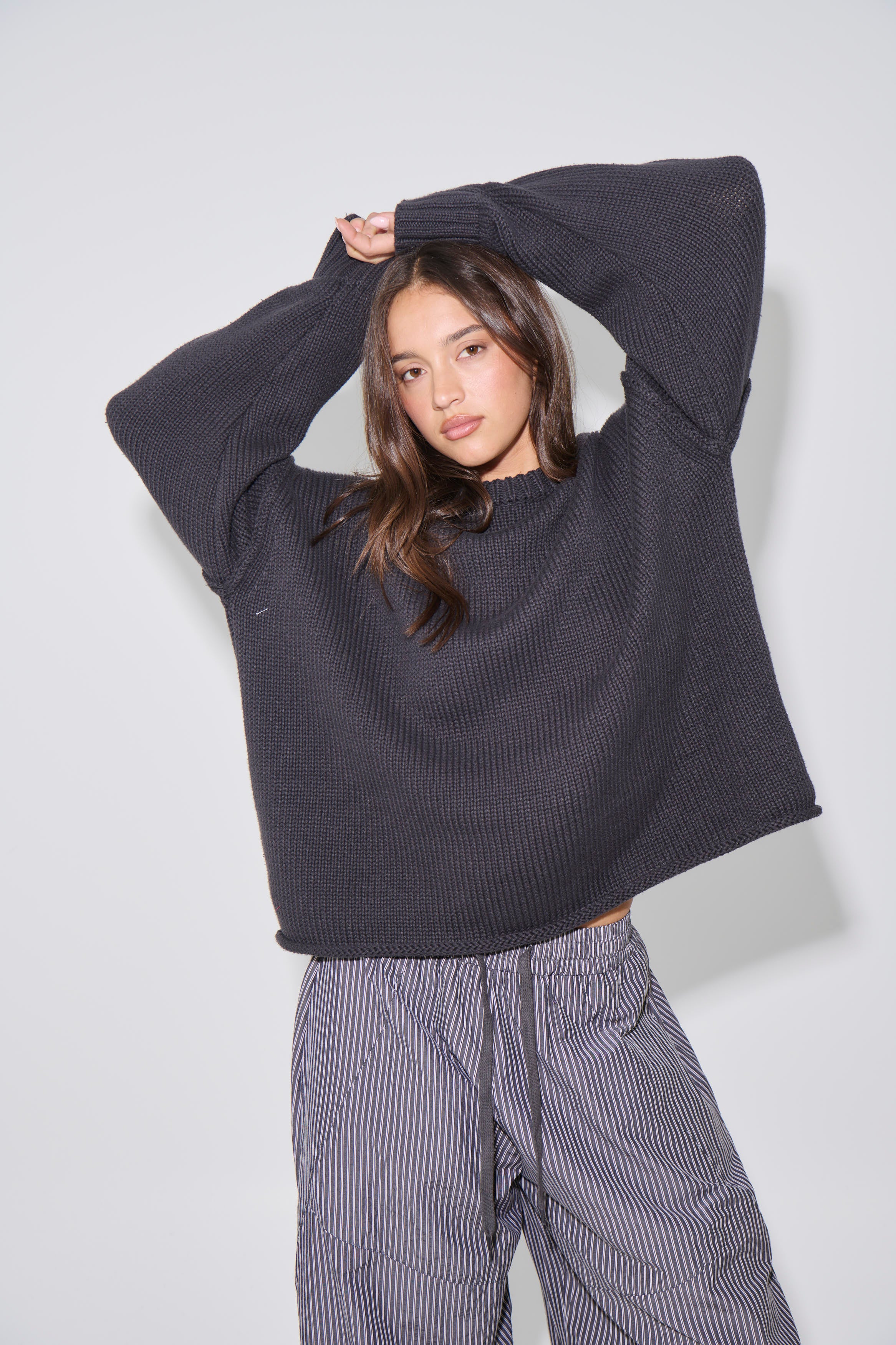 Nikova Knit Jumper Navy