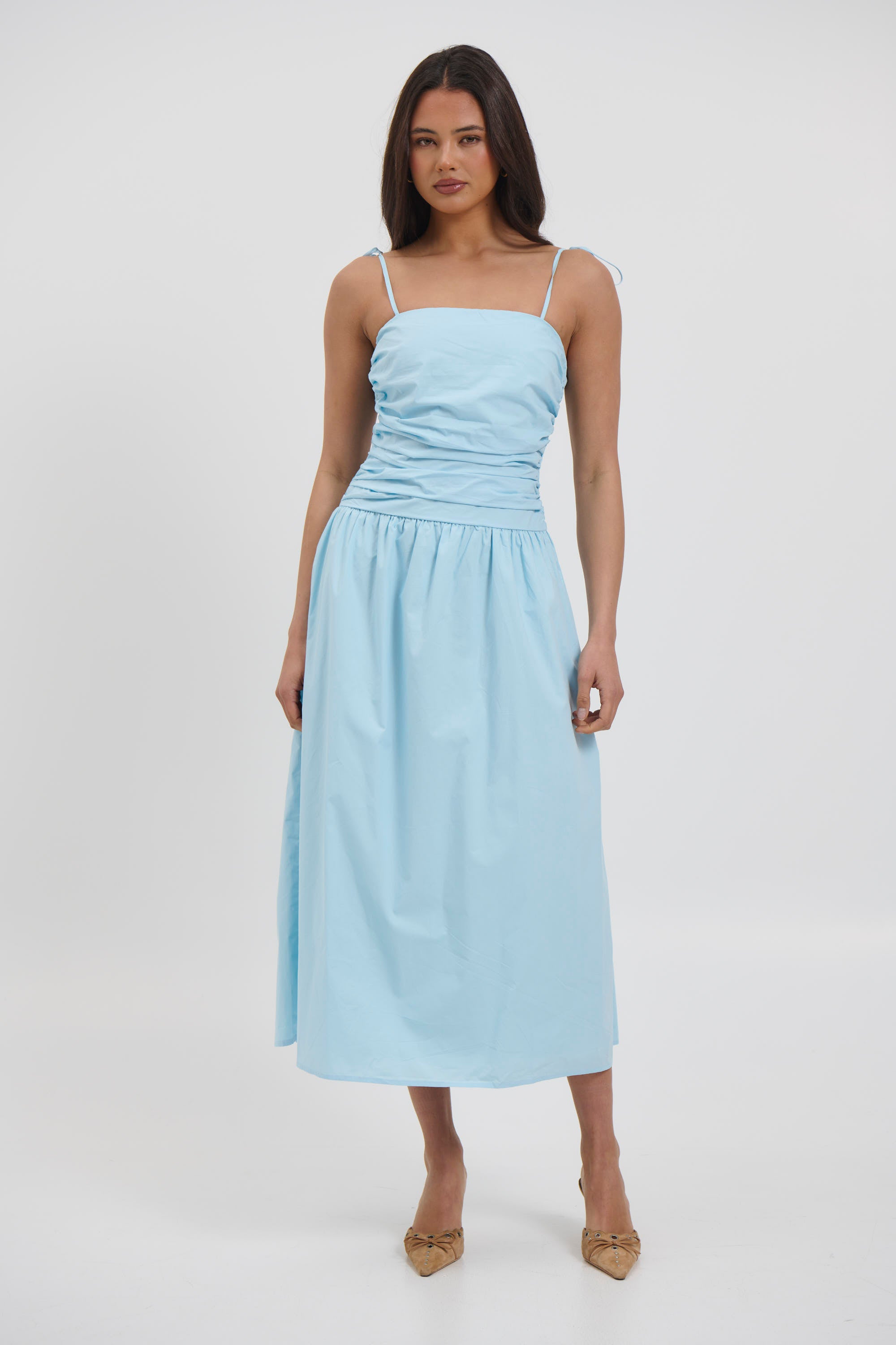 Liberty Maxi Dress Sky