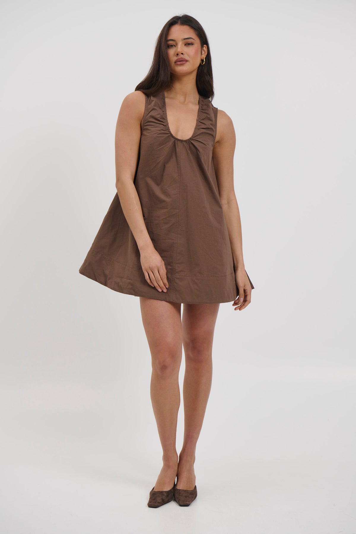 SYDNEY MINI DRESS - CHAMPAGNE