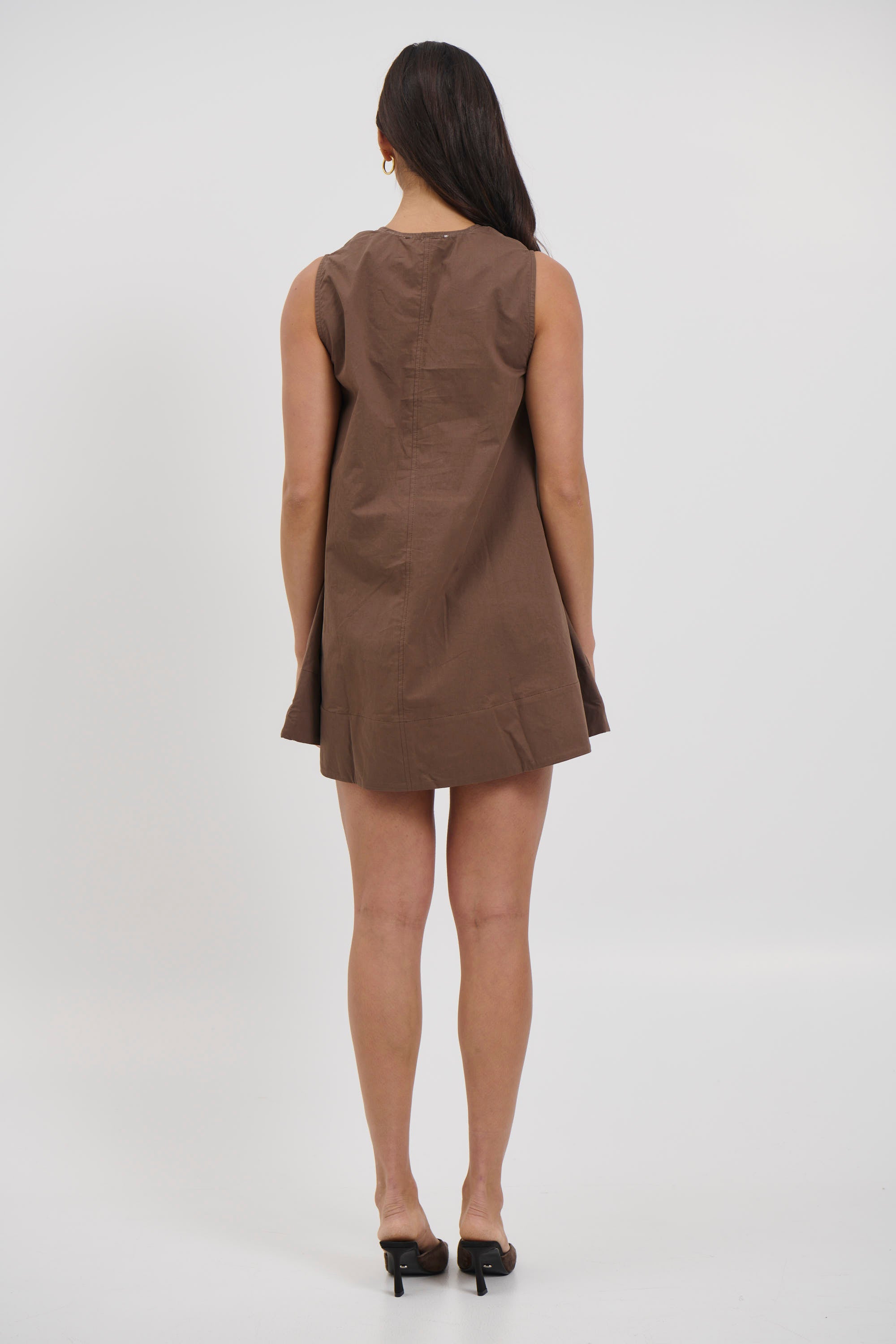 Sydney Mini Dress Chocolate