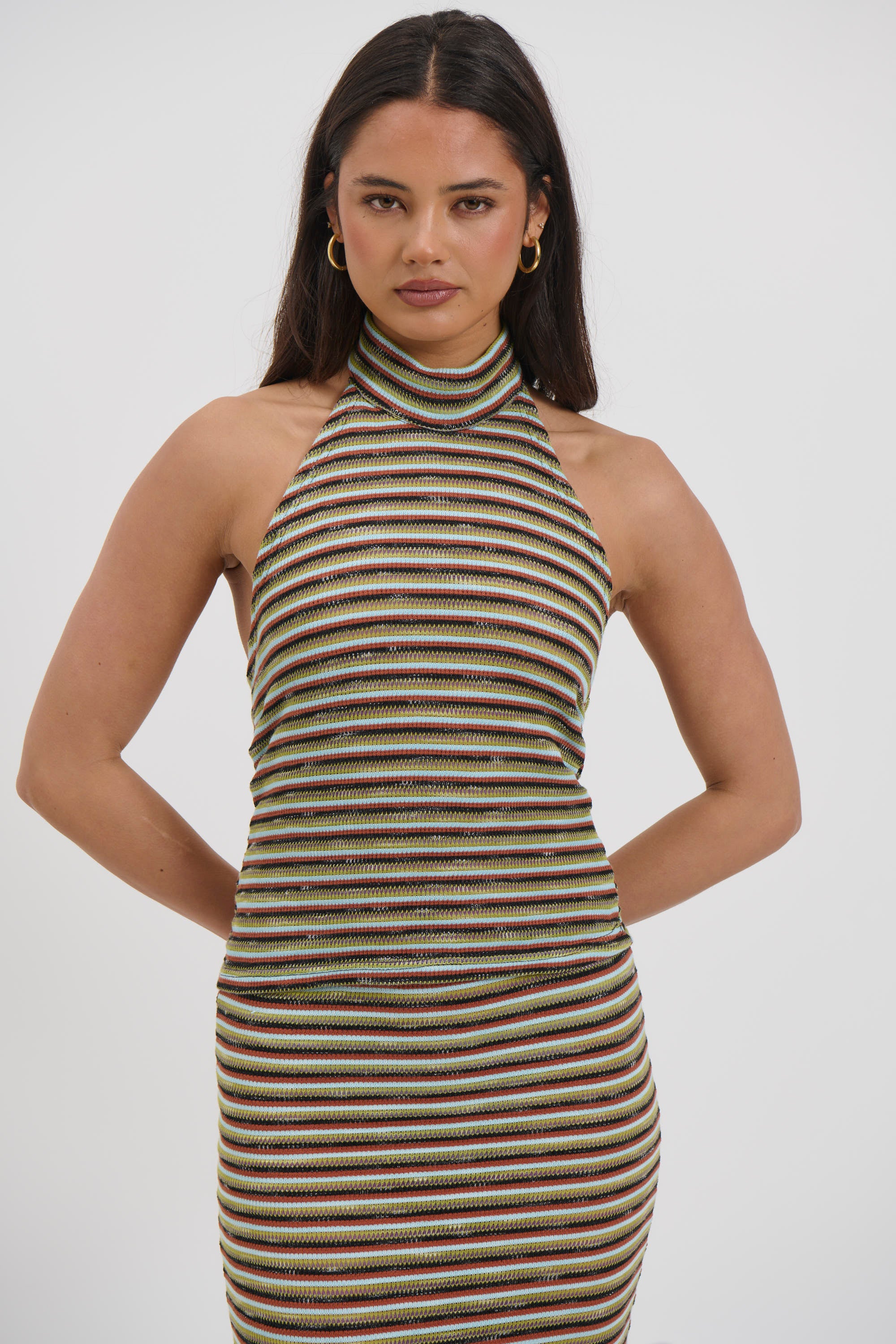 Jordy Top Blue Stripe