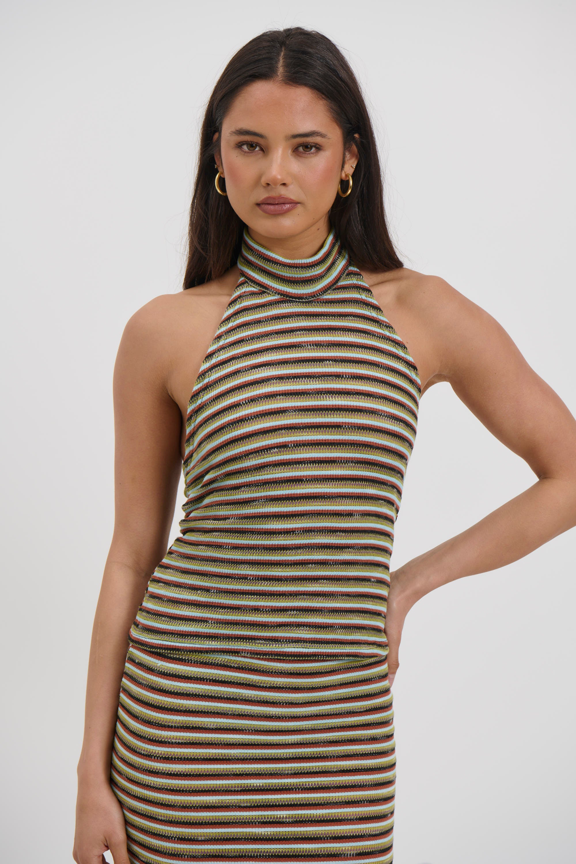 Jordy Top Blue Stripe