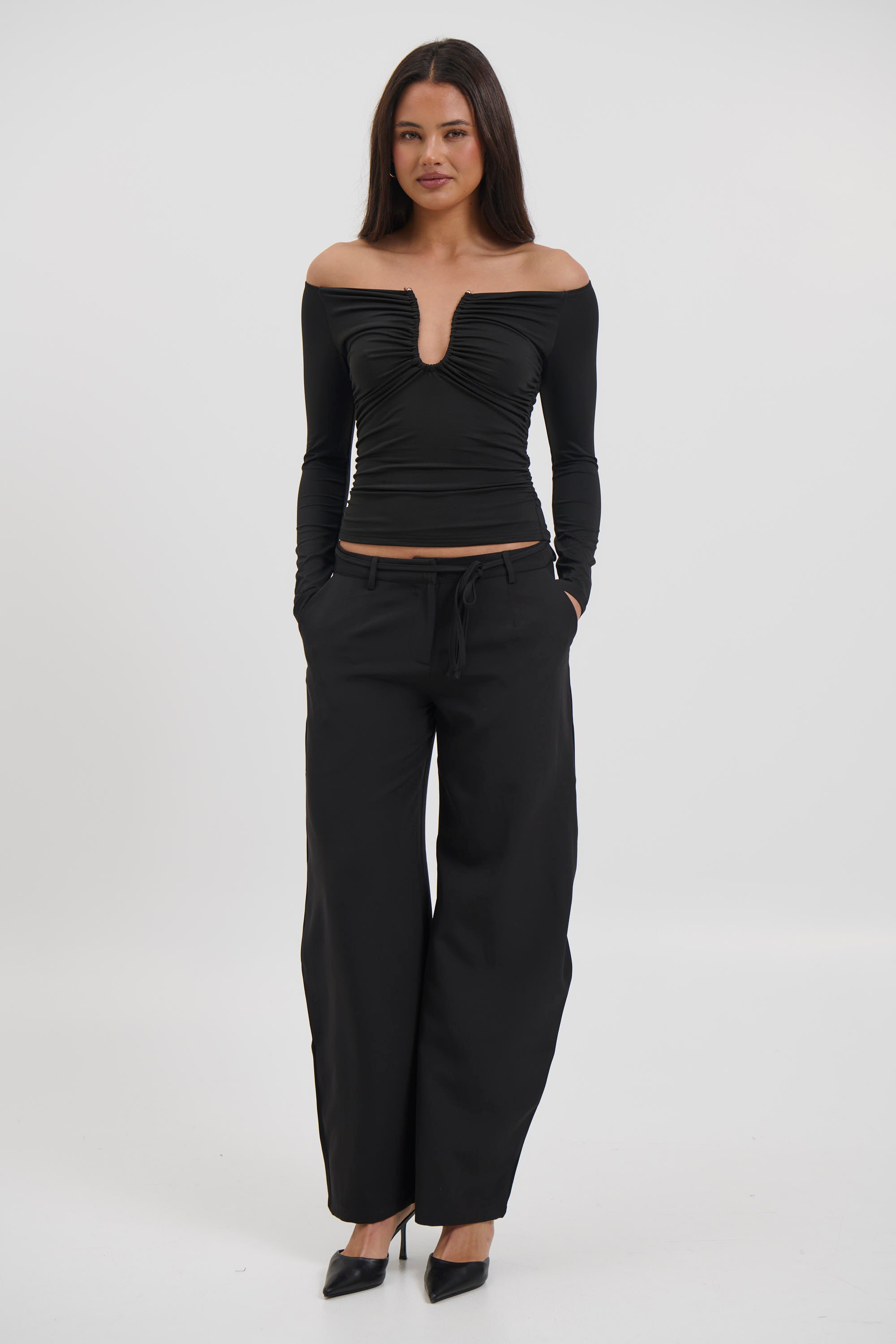 Gisella Top Black