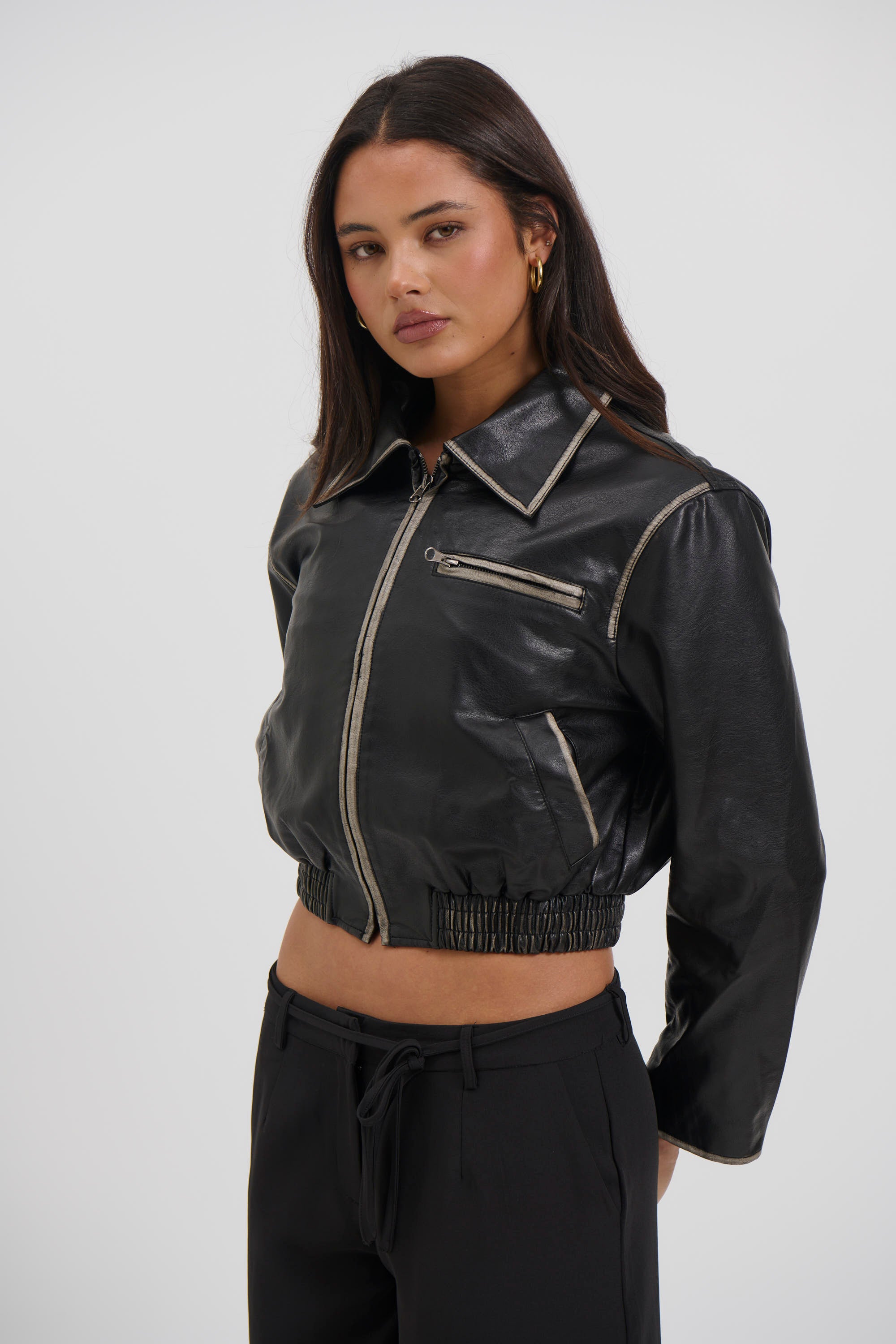 Amelie Jacket Washed Black