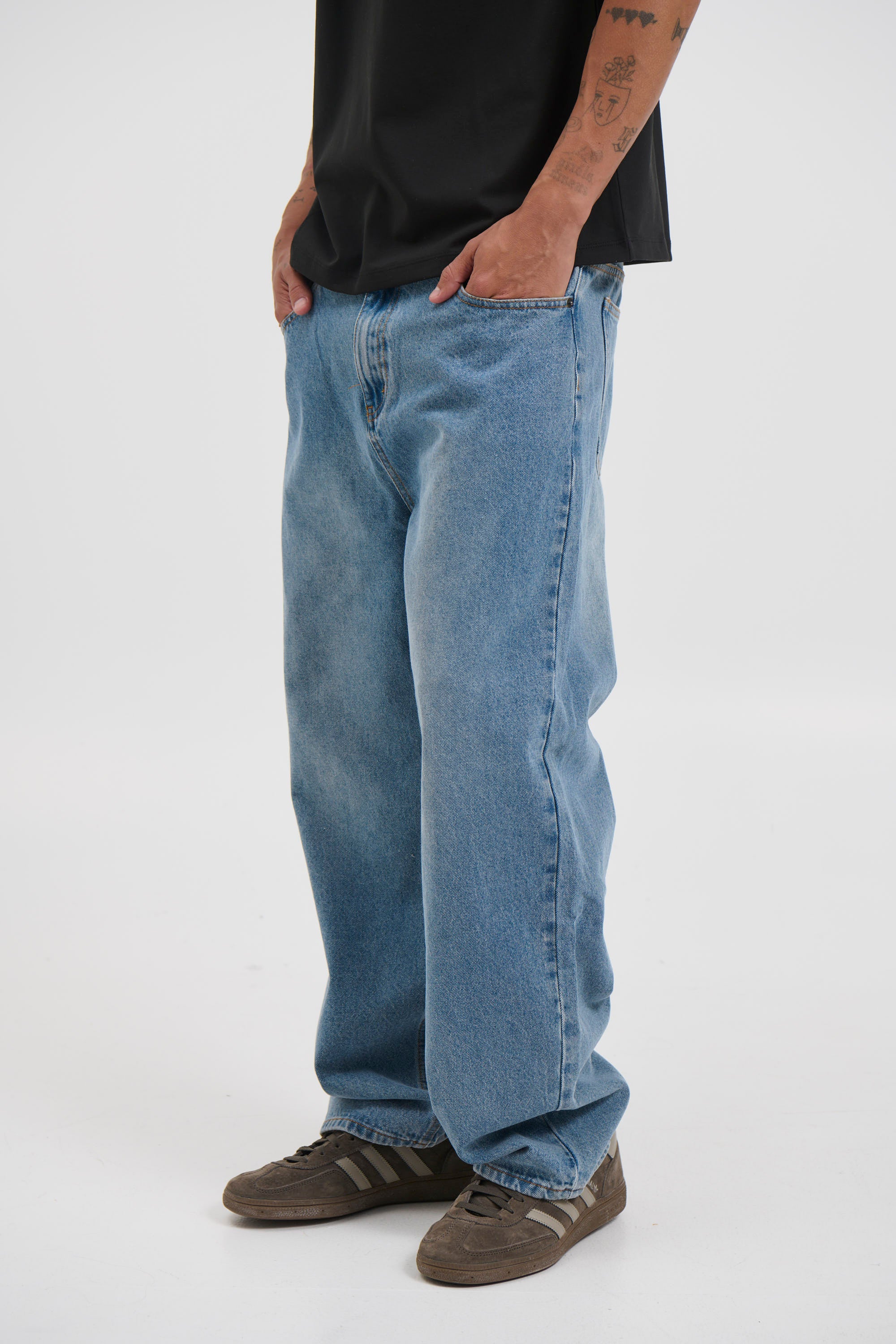 Louis Baggy Denim Blue