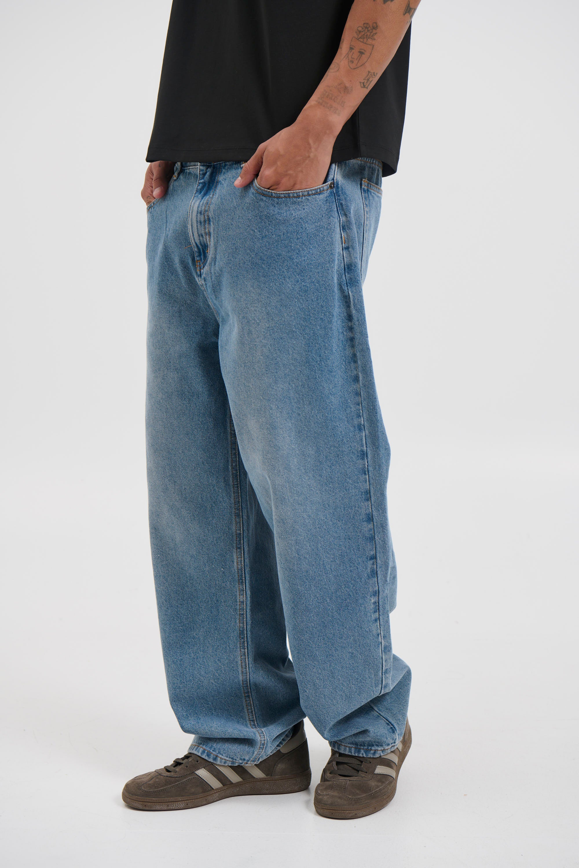 Louis Baggy Denim Blue