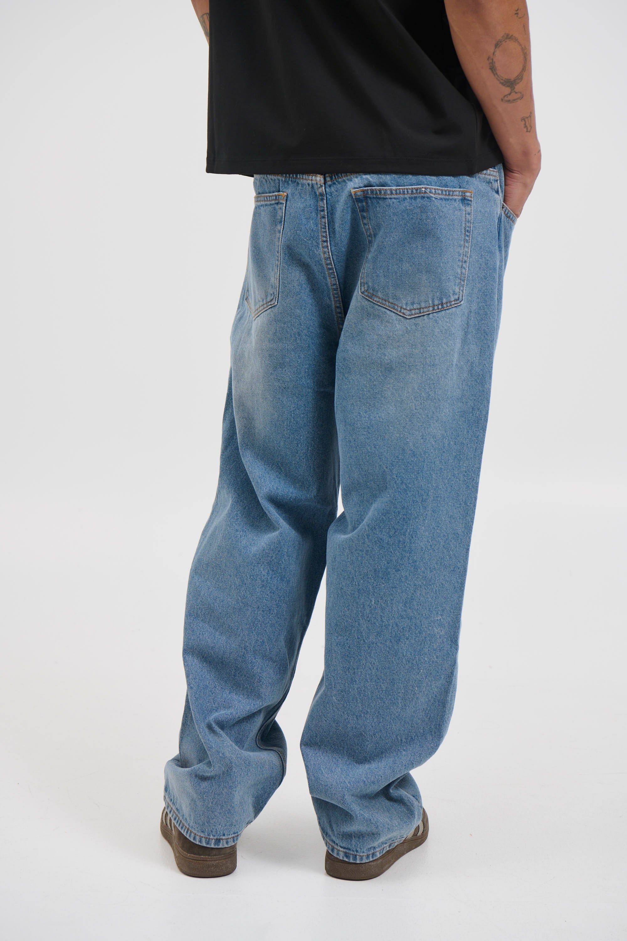 Louis Baggy Denim Blue