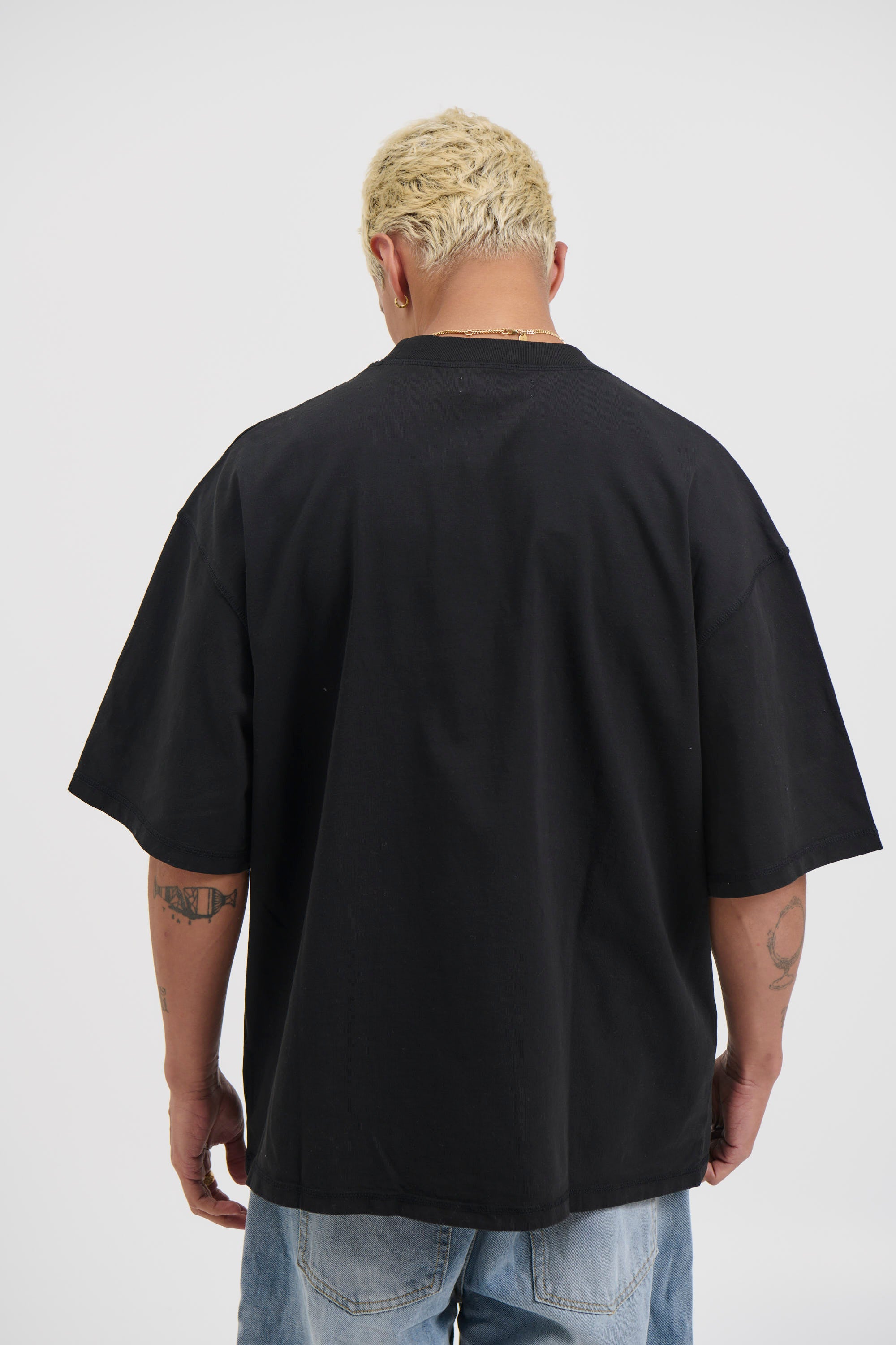 Lyle Crew Neck Tee Black