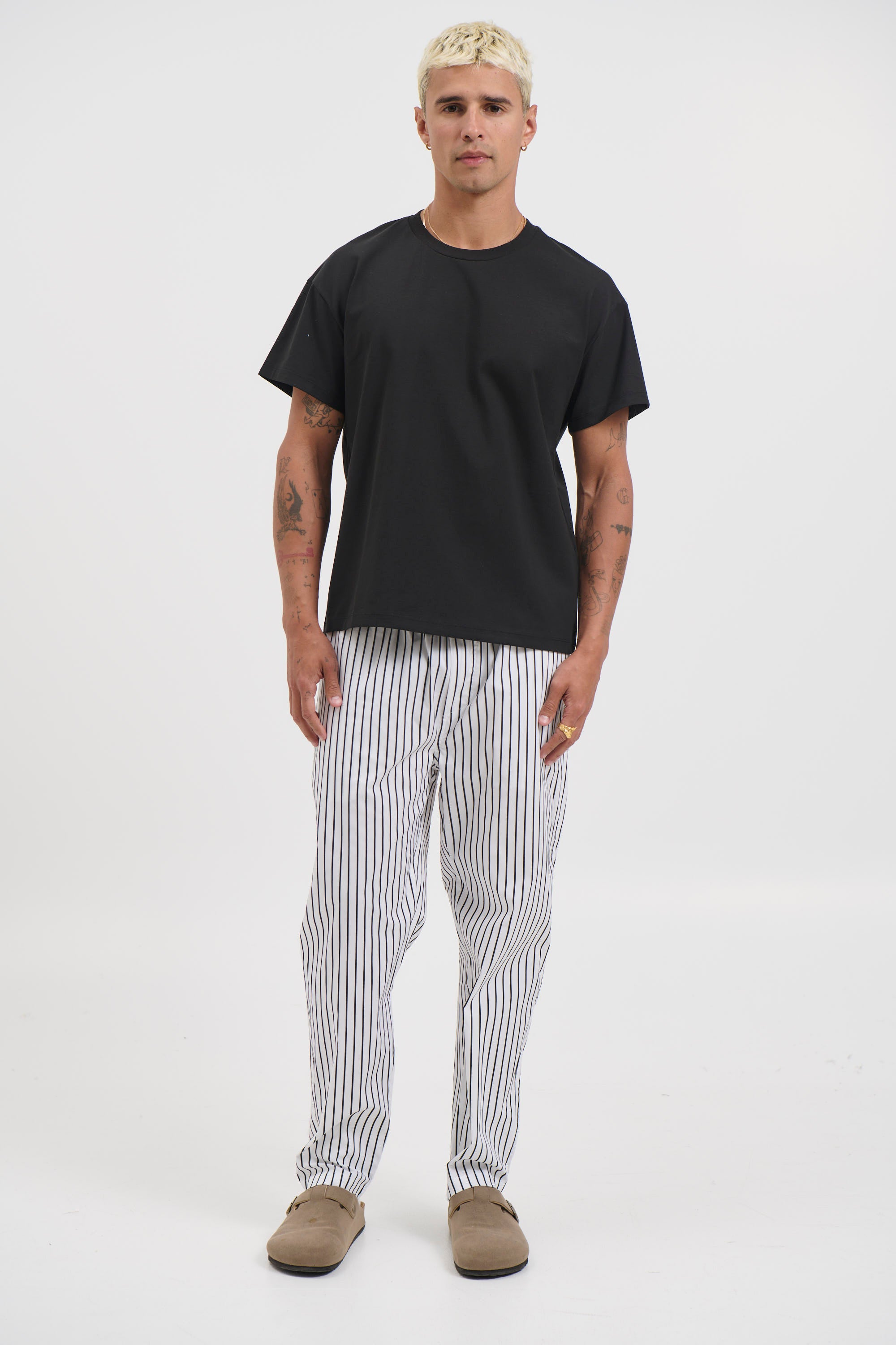 Locky Straight Pant Stripe