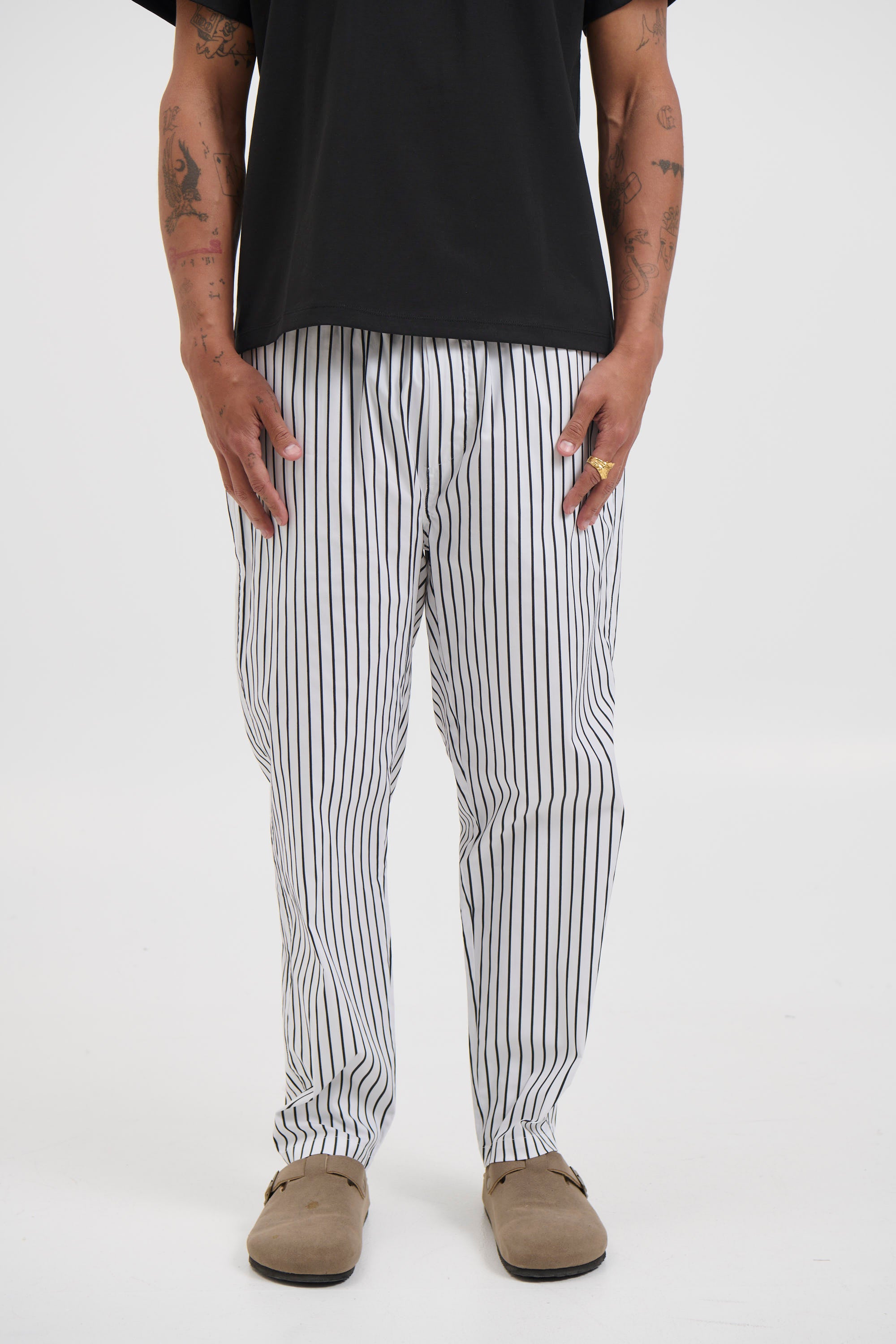 Locky Straight Pant Stripe