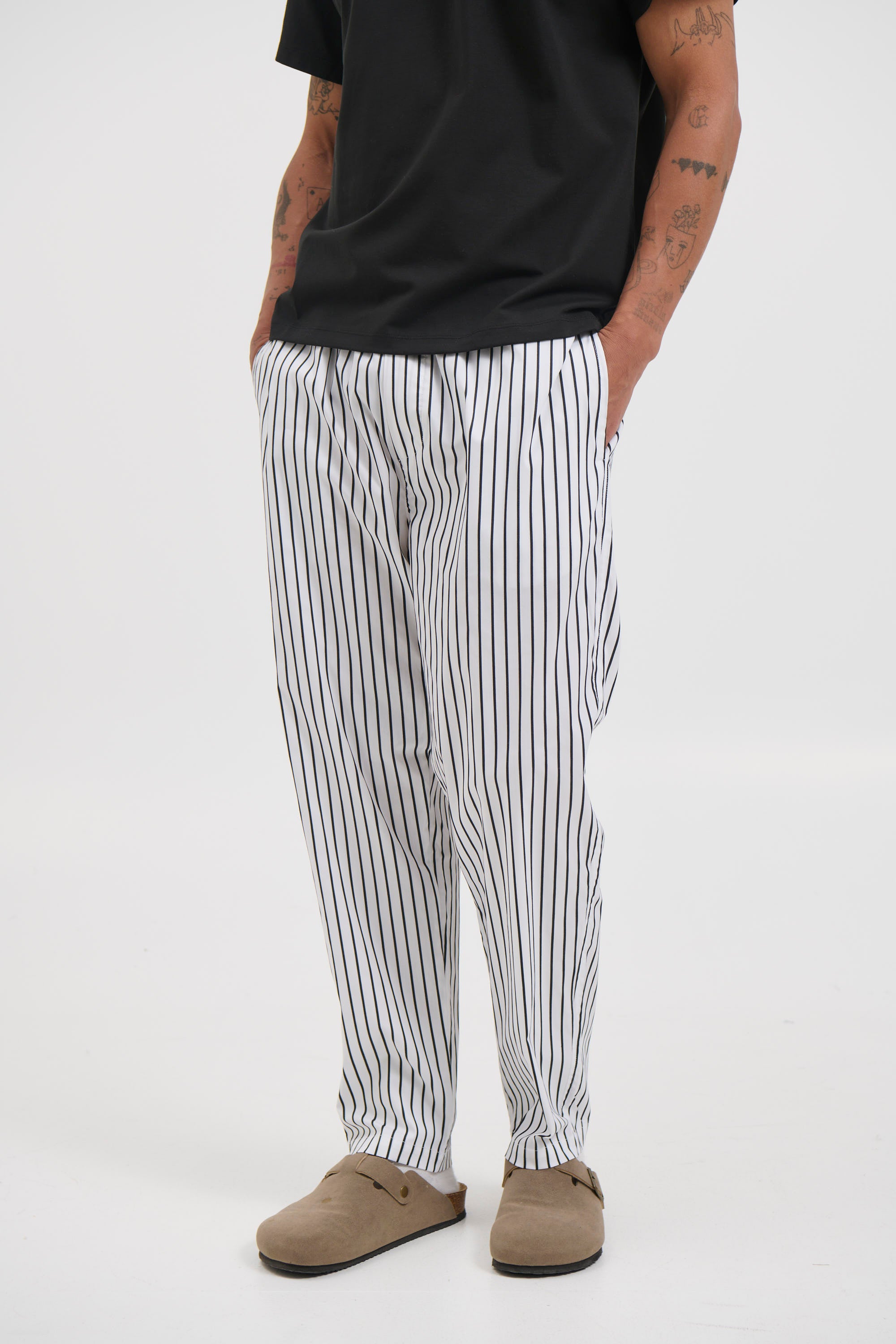Locky Straight Pant Stripe