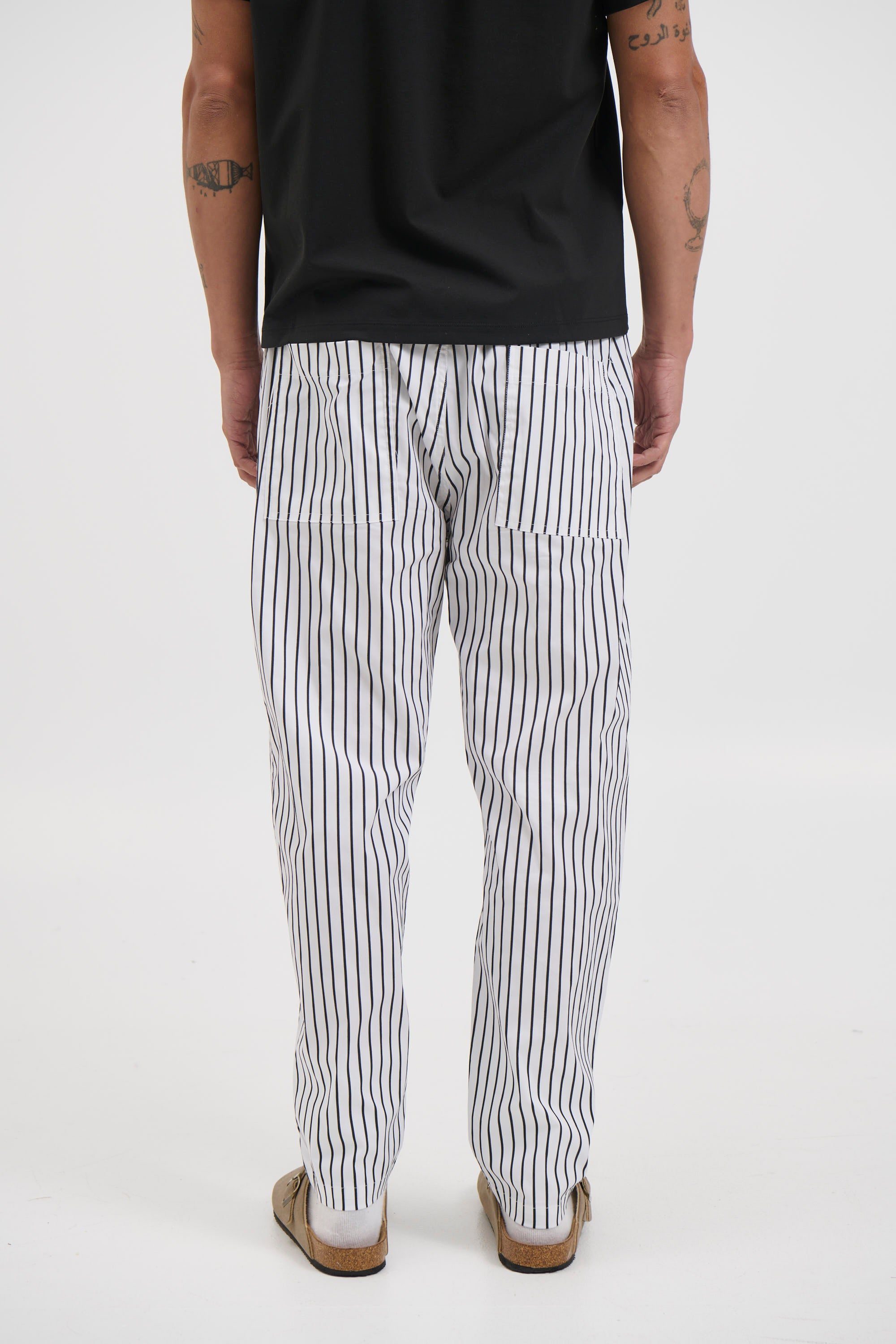 Locky Straight Pant Stripe