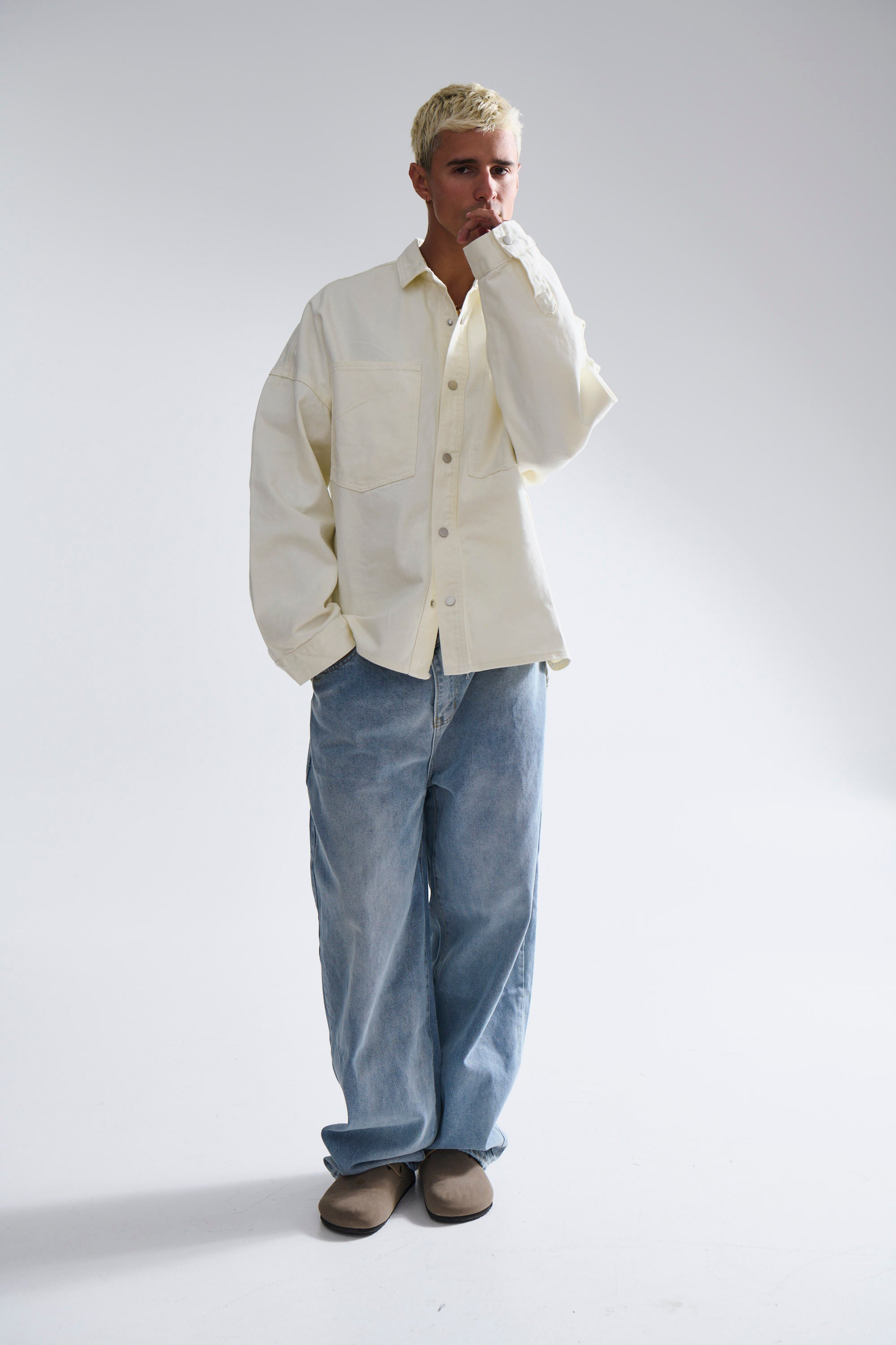 Louis Baggy Denim Blue