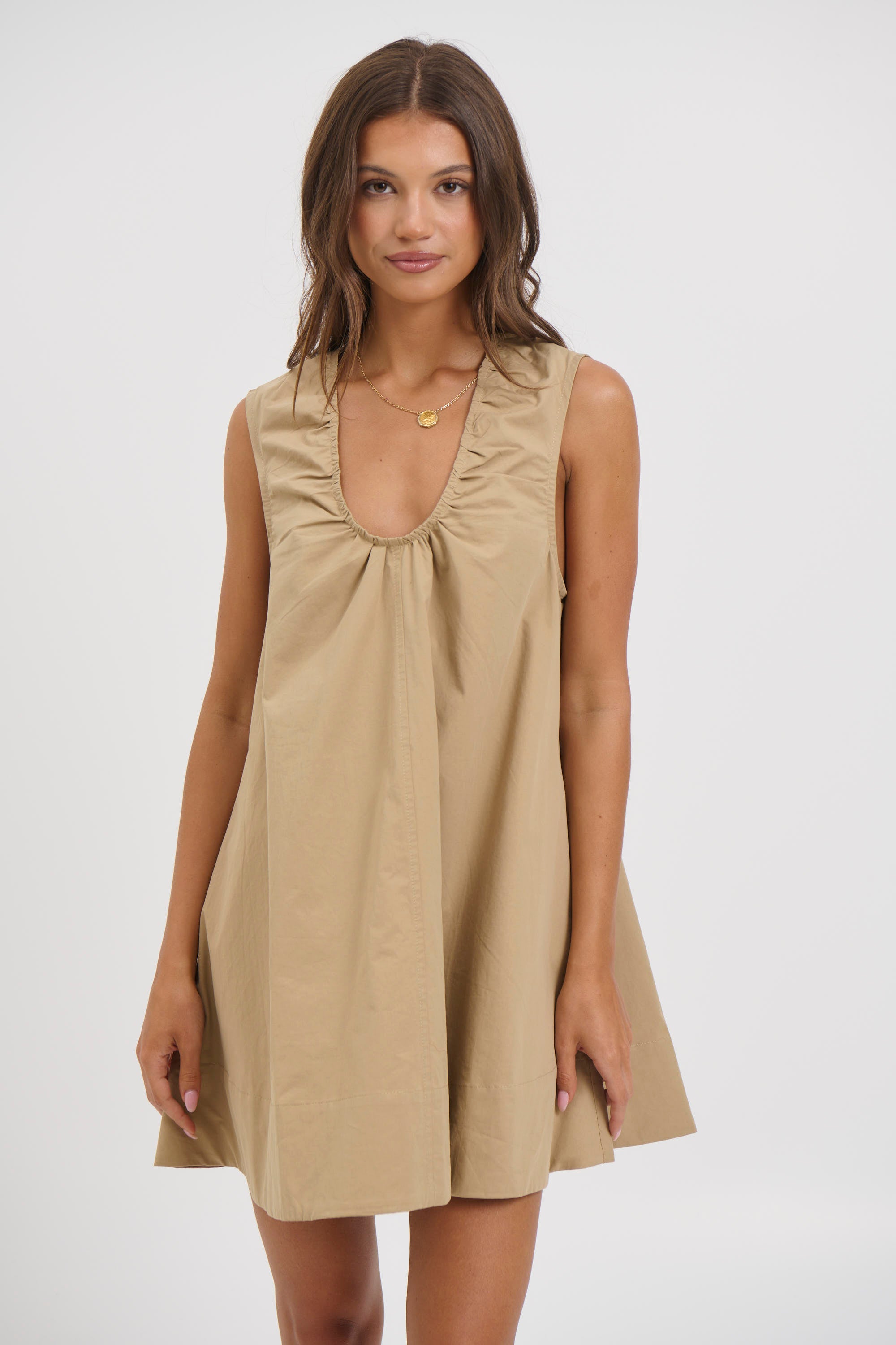 Sydney Mini Dress Latte