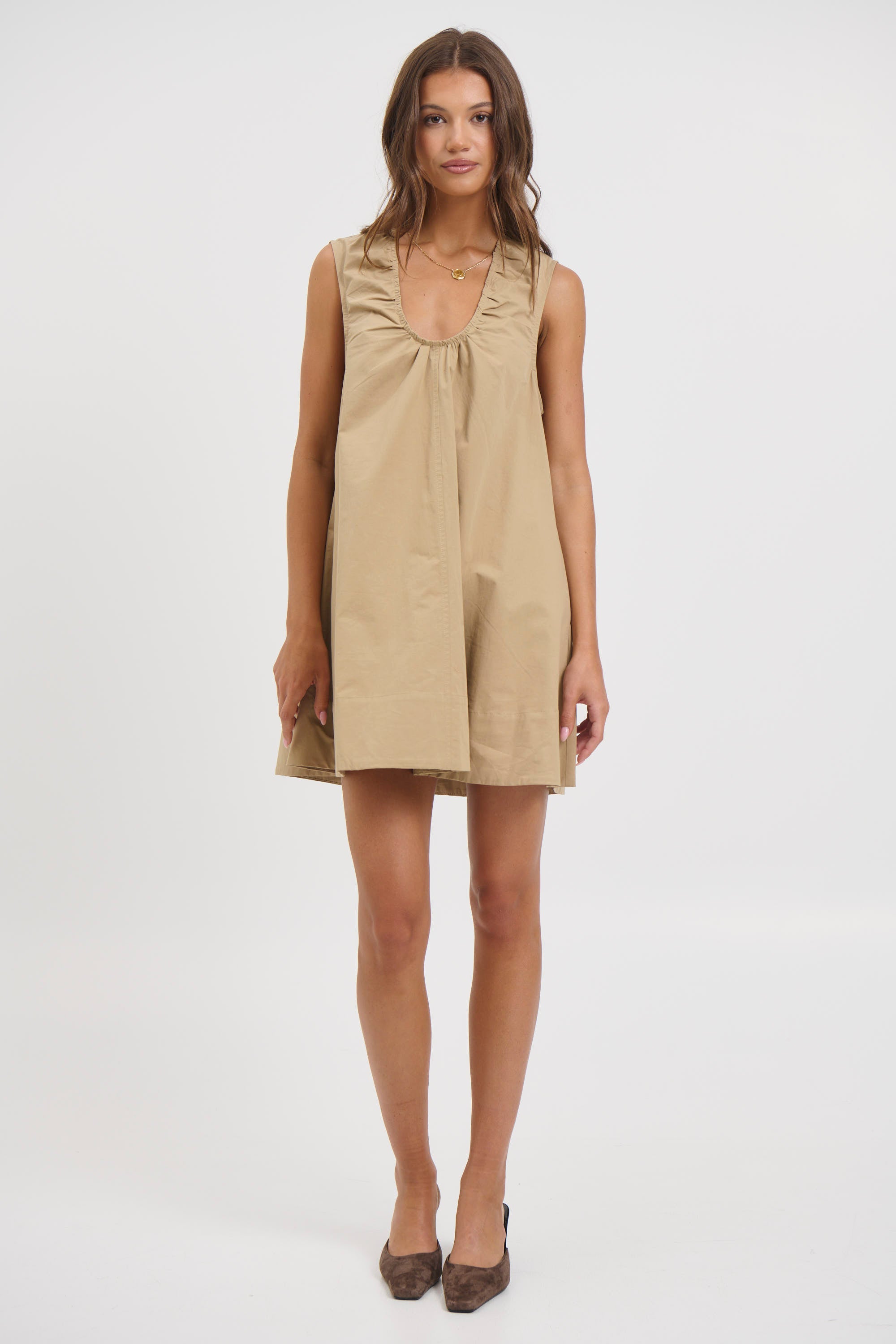 Sydney Mini Dress Latte