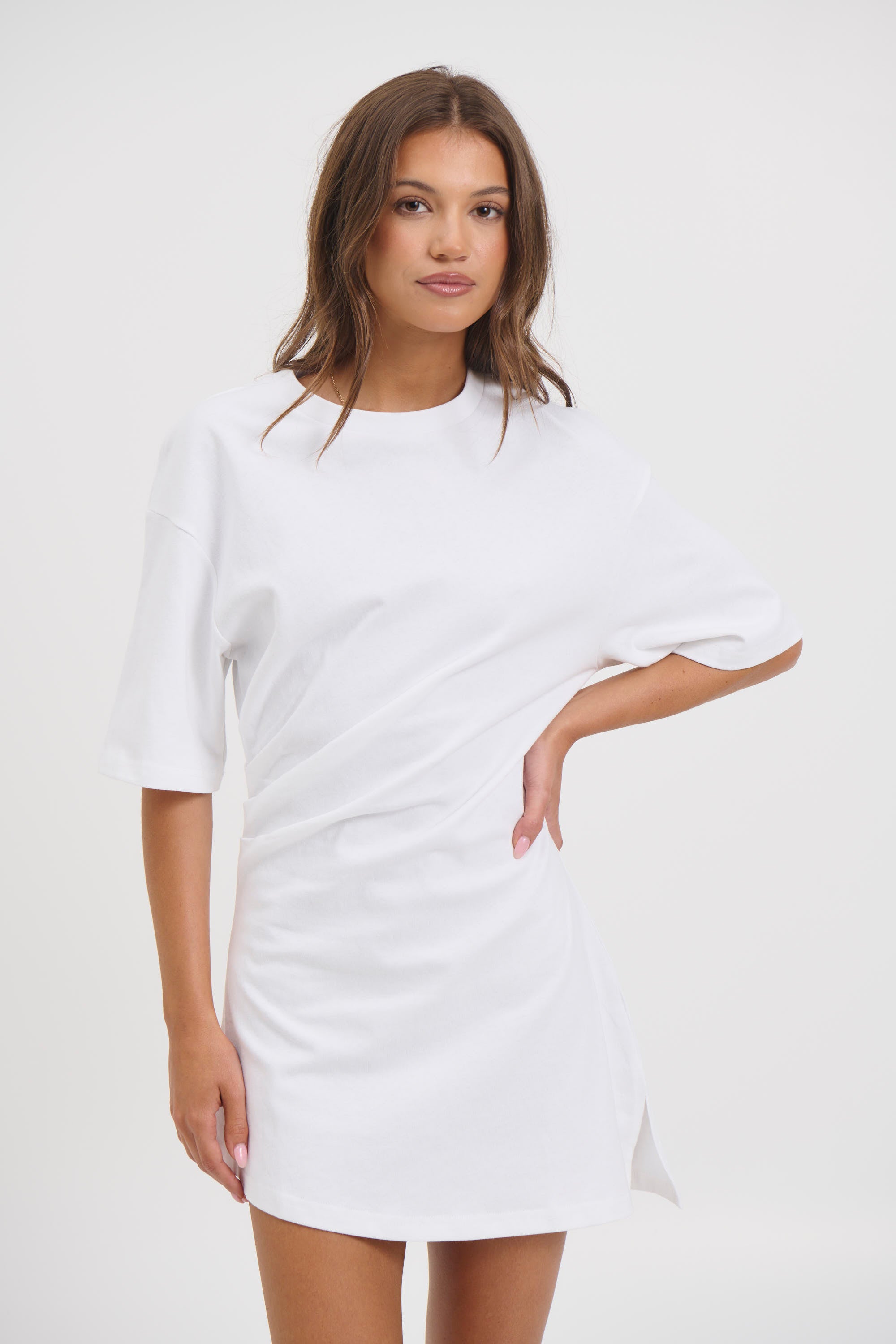 Joanna Dress White