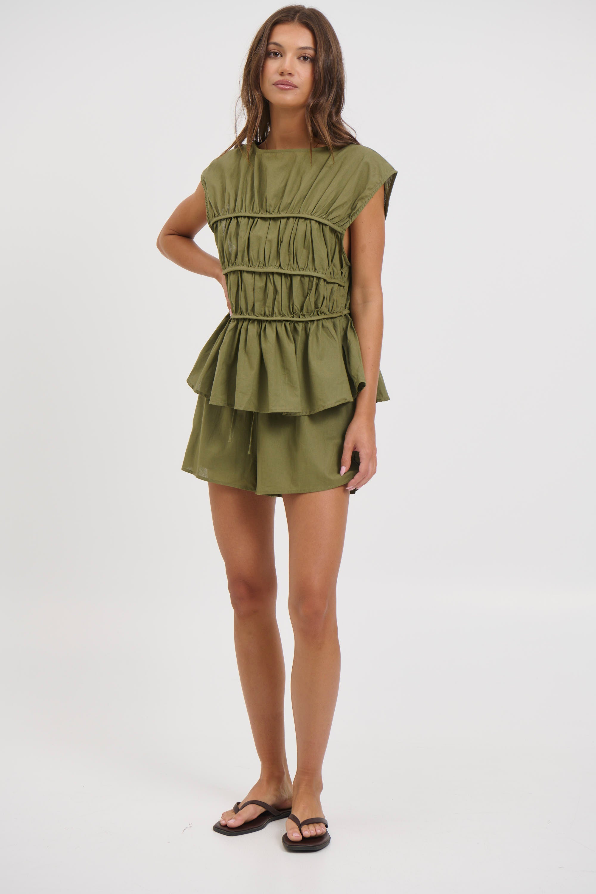 Tilly Set Khaki