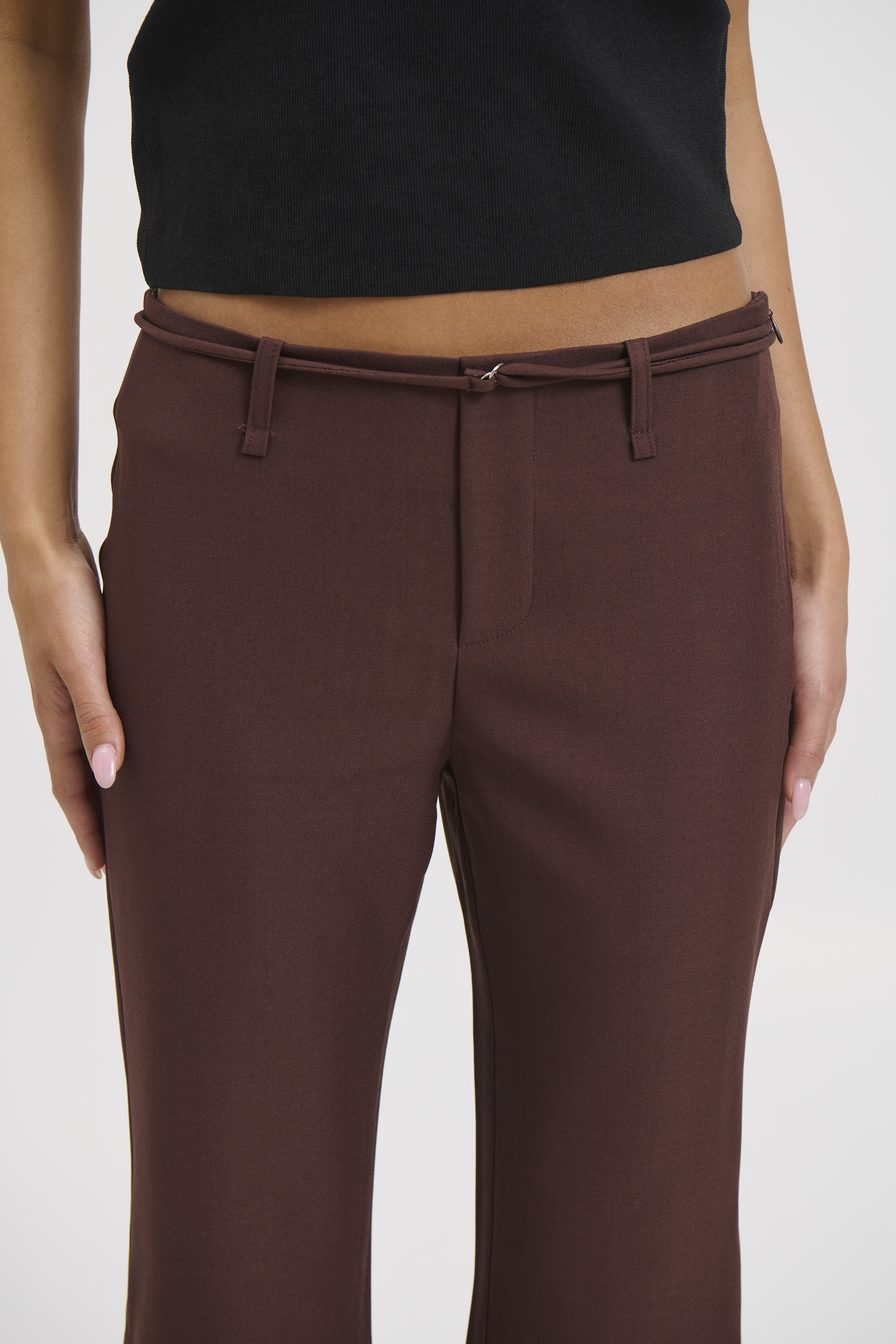 Nardia Capri Pant Chocolate