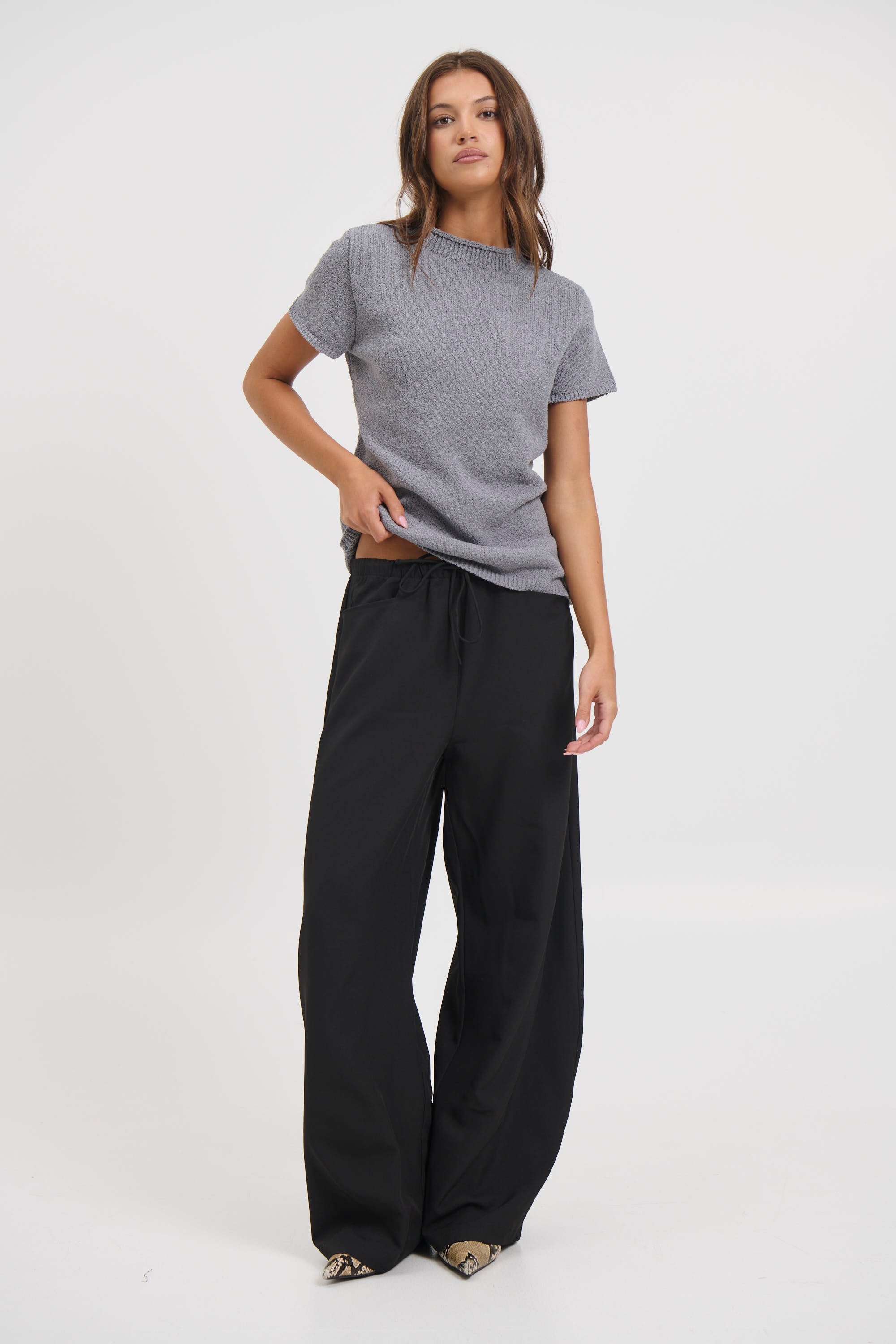 Effy Top Slate