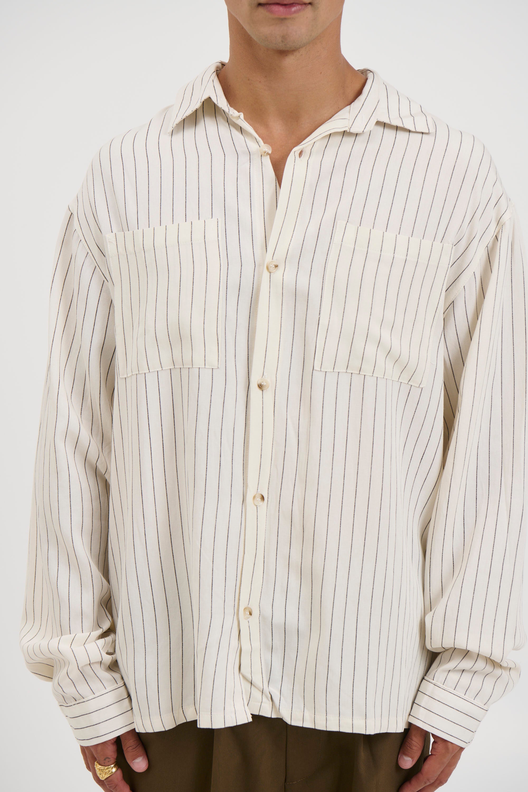 Will Relaxed Shirt Beige