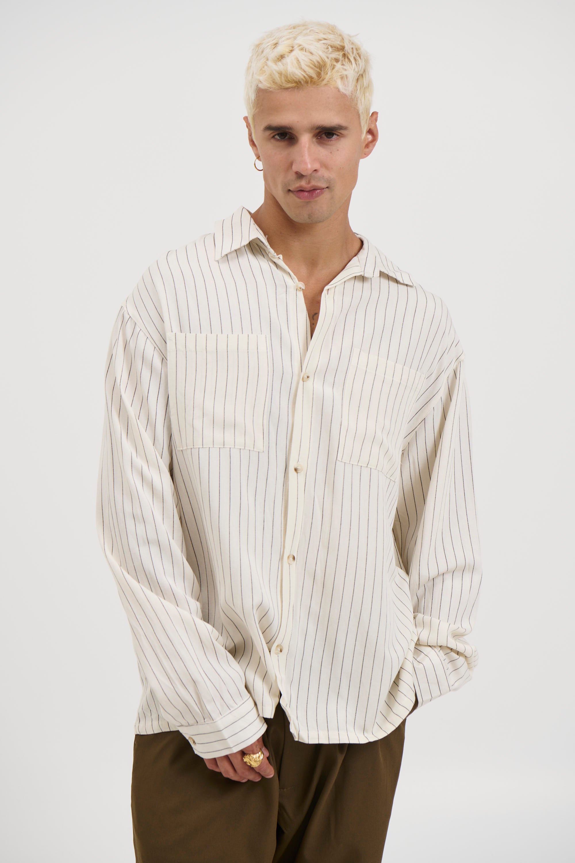 Will Relaxed Shirt Beige