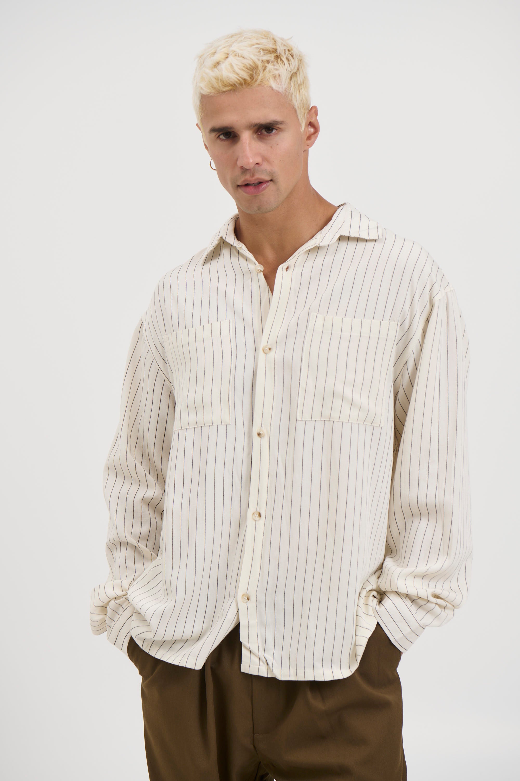 Will Relaxed Shirt Beige