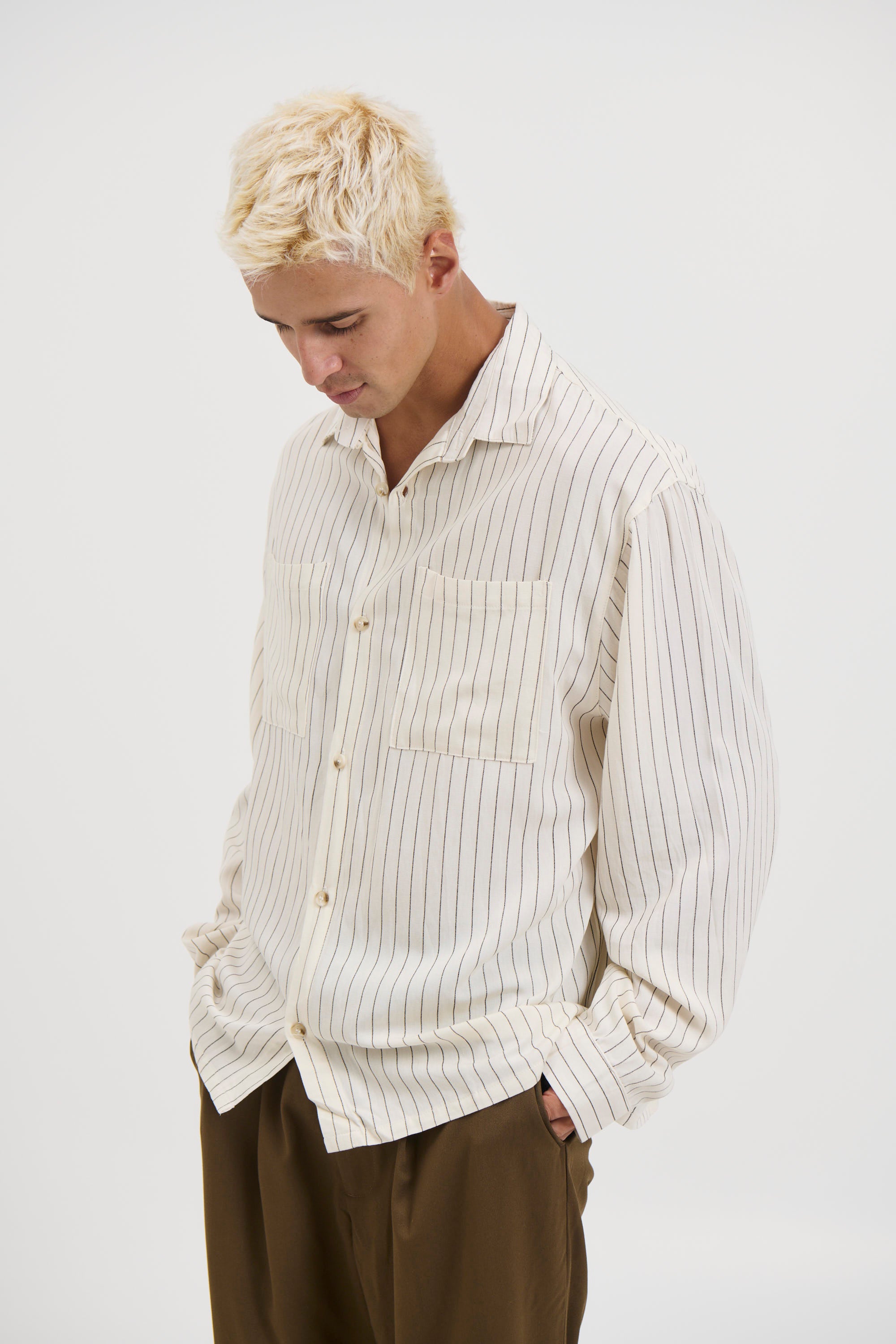 Will Relaxed Shirt Beige