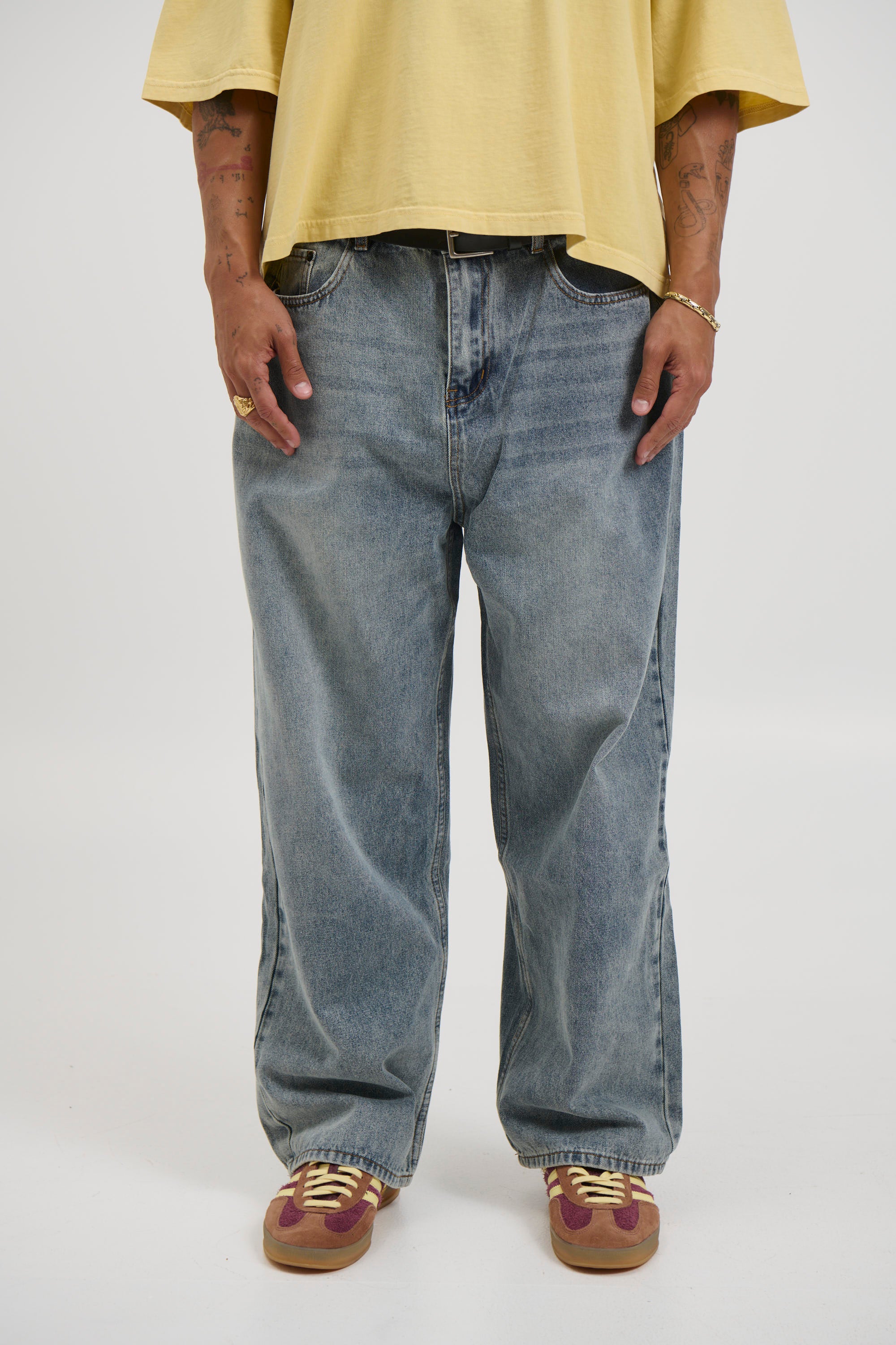 Newtown Baggy Denim Light Blue