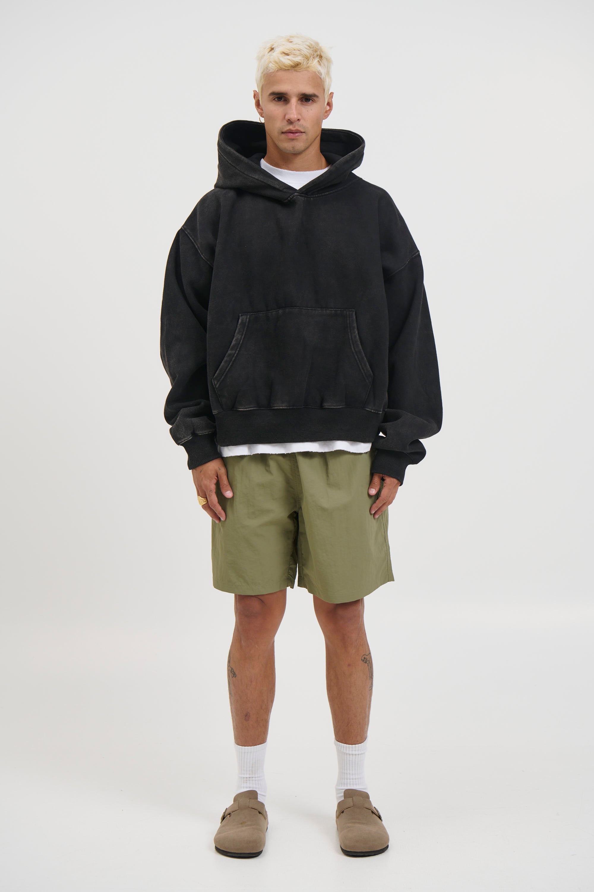 Nylon Walk Short Khaki